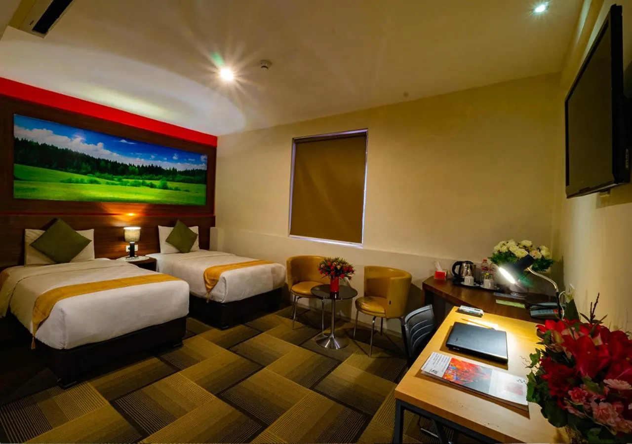 Bed in Miyanna Hotel