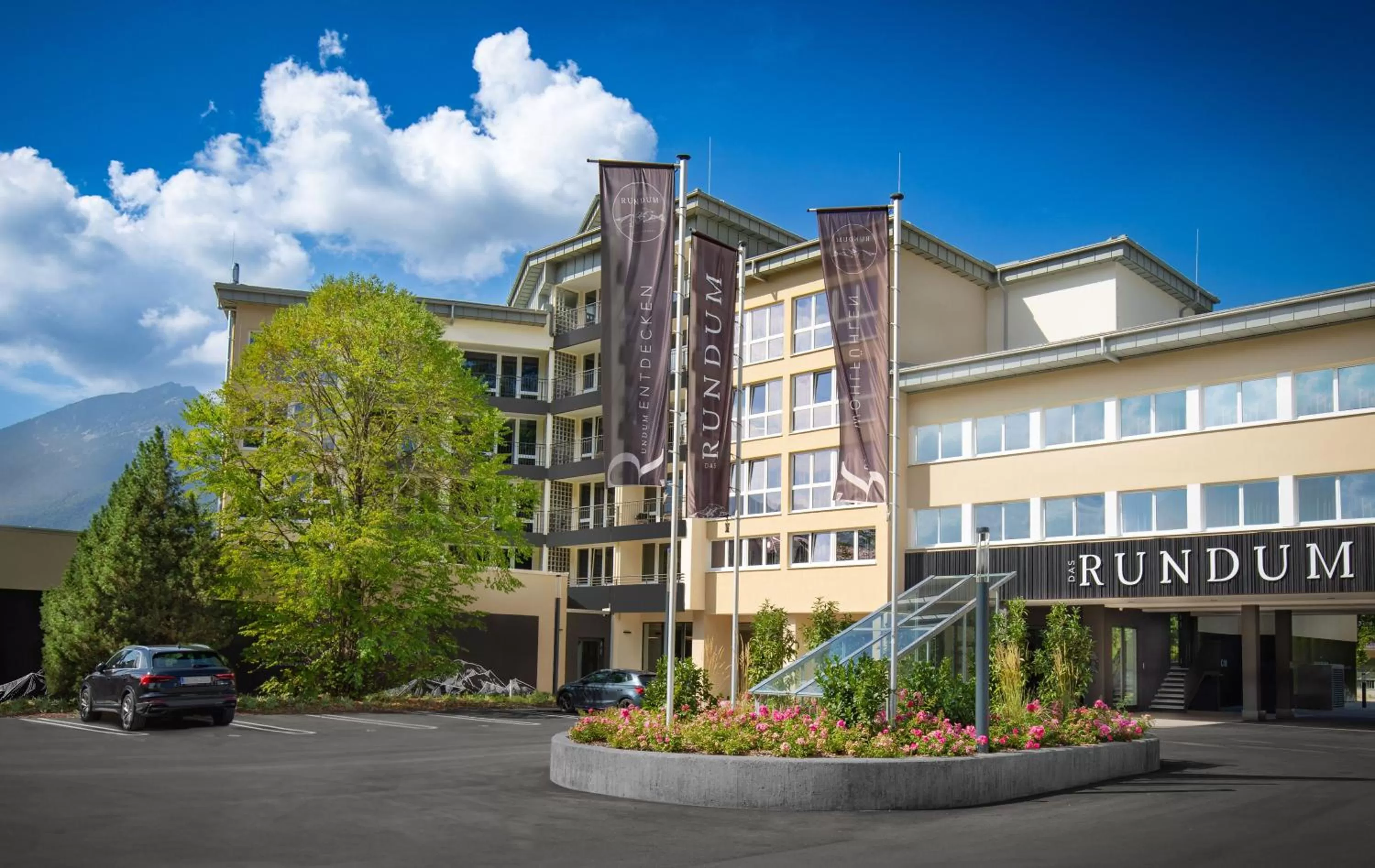 View (from property/room) in Boardinghouse Das RUNDUM