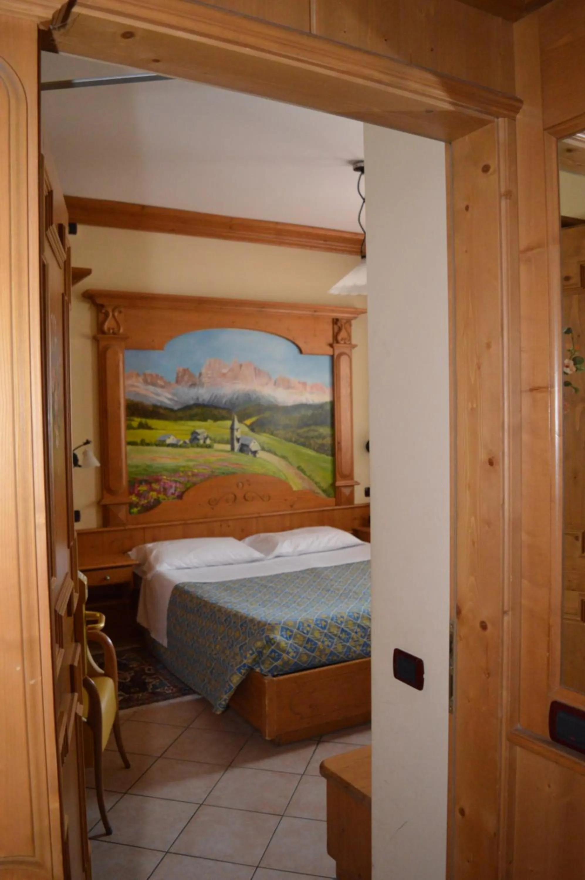 Bedroom, Bed in Hotel Stelvio