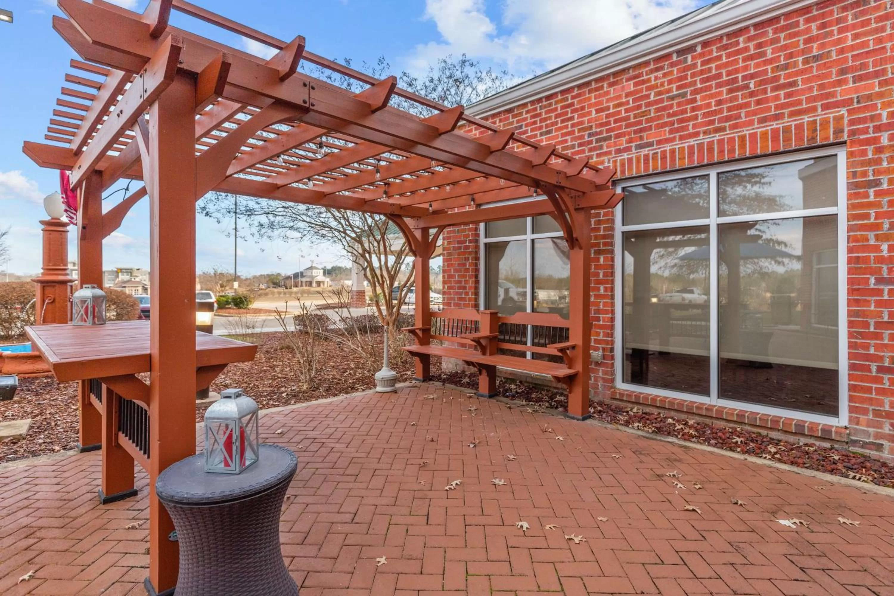 Patio in Hilton Garden Inn Starkville