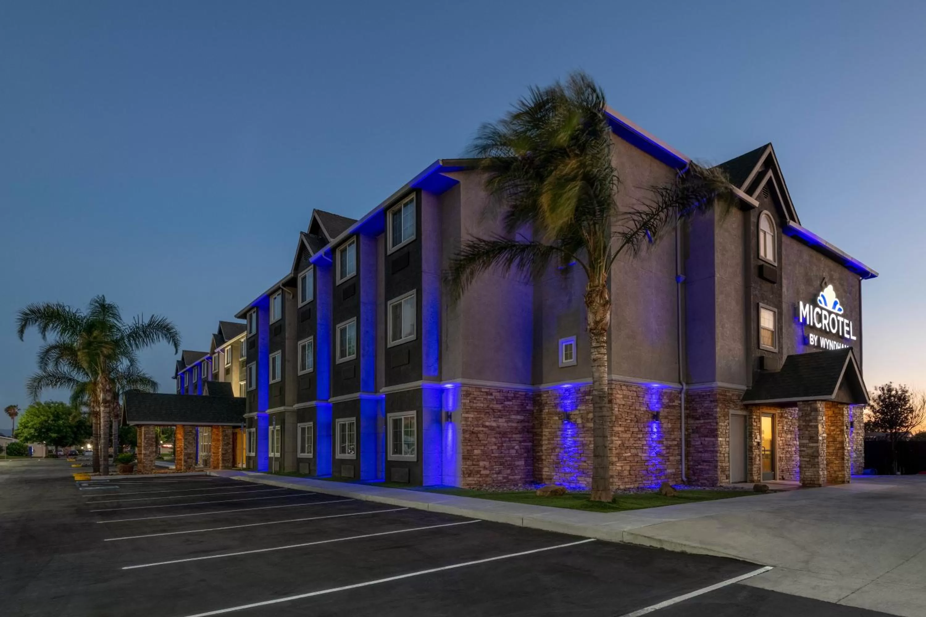 Property building in Microtel Inn & Suites by Wyndham Tracy