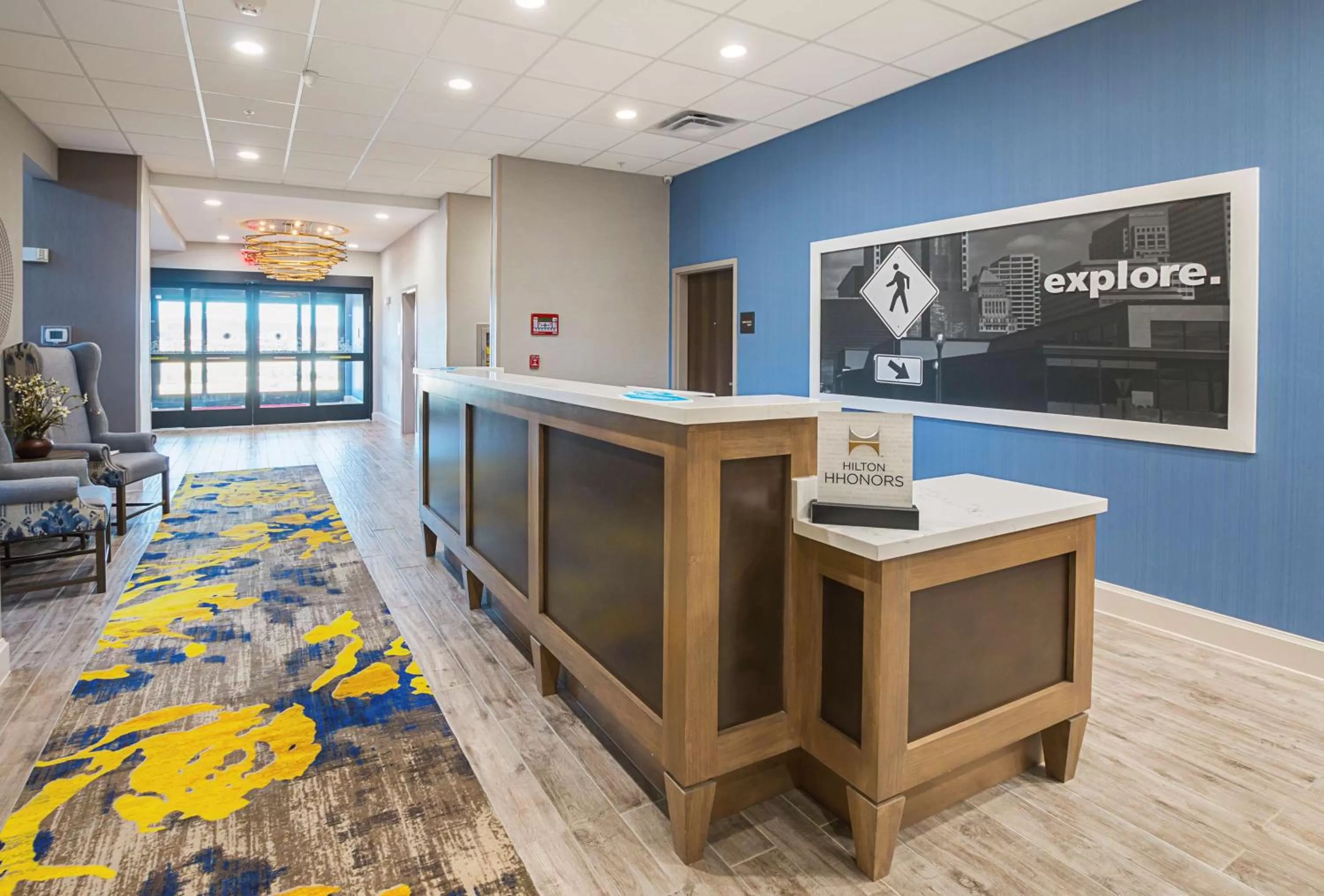 Lobby or reception in Hampton Inn & Suites Colleyville DFW Airport West