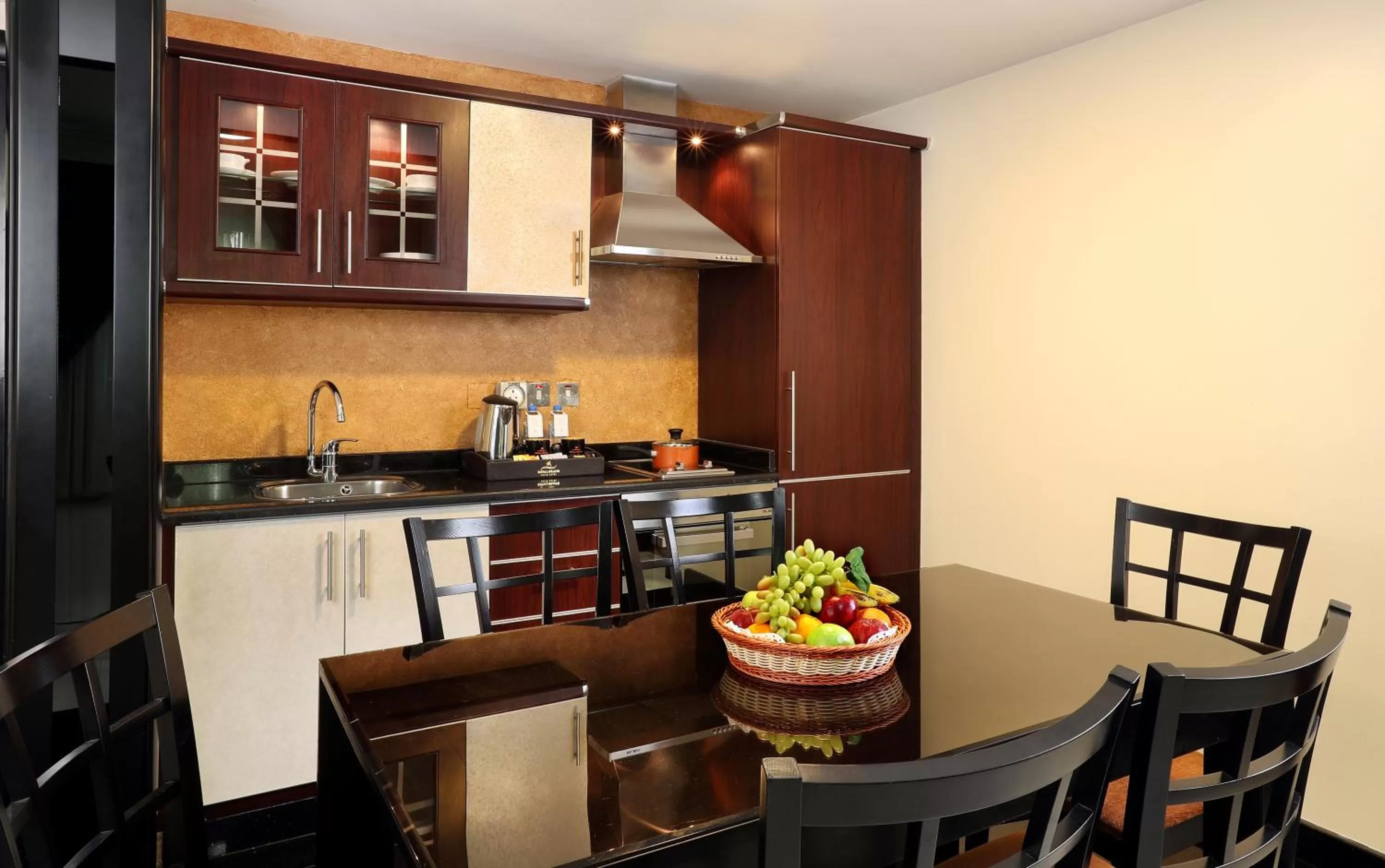 Dining area in Royal Grand Suite Hotel