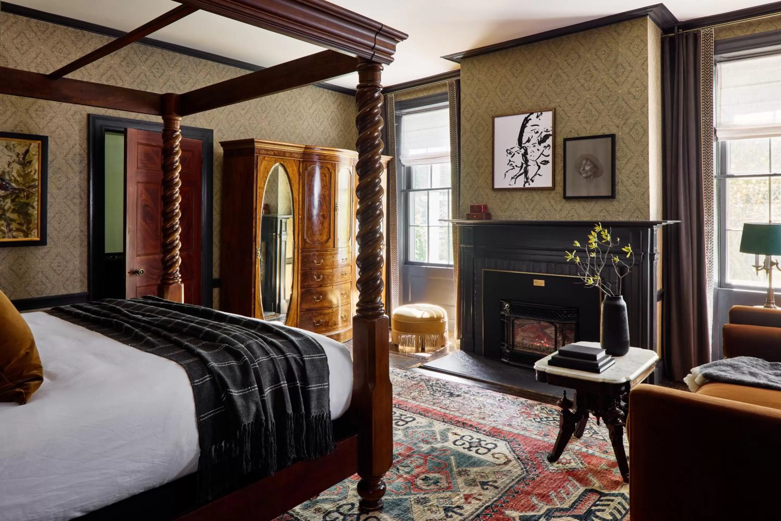 Photo of the whole room, Bed in Kennebunkport Captains Collection