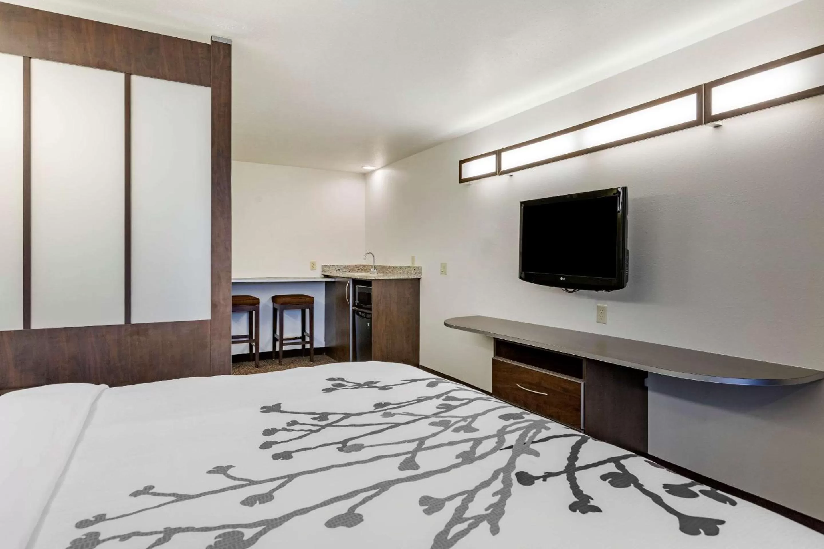 Photo of the whole room, Bed in Sleep Inn & Suites Kalamazoo Southwest