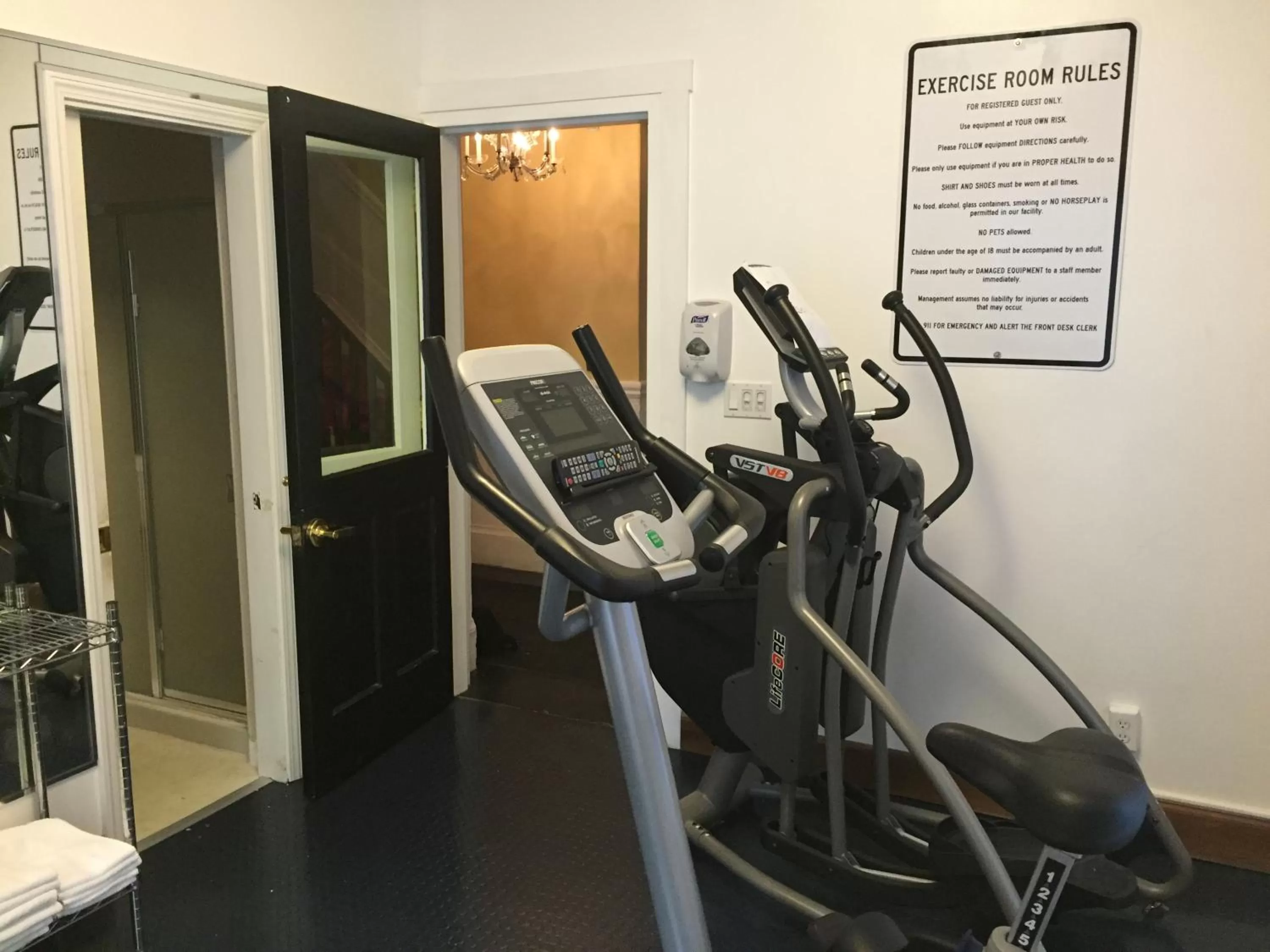Fitness centre/facilities in Hotel Amari