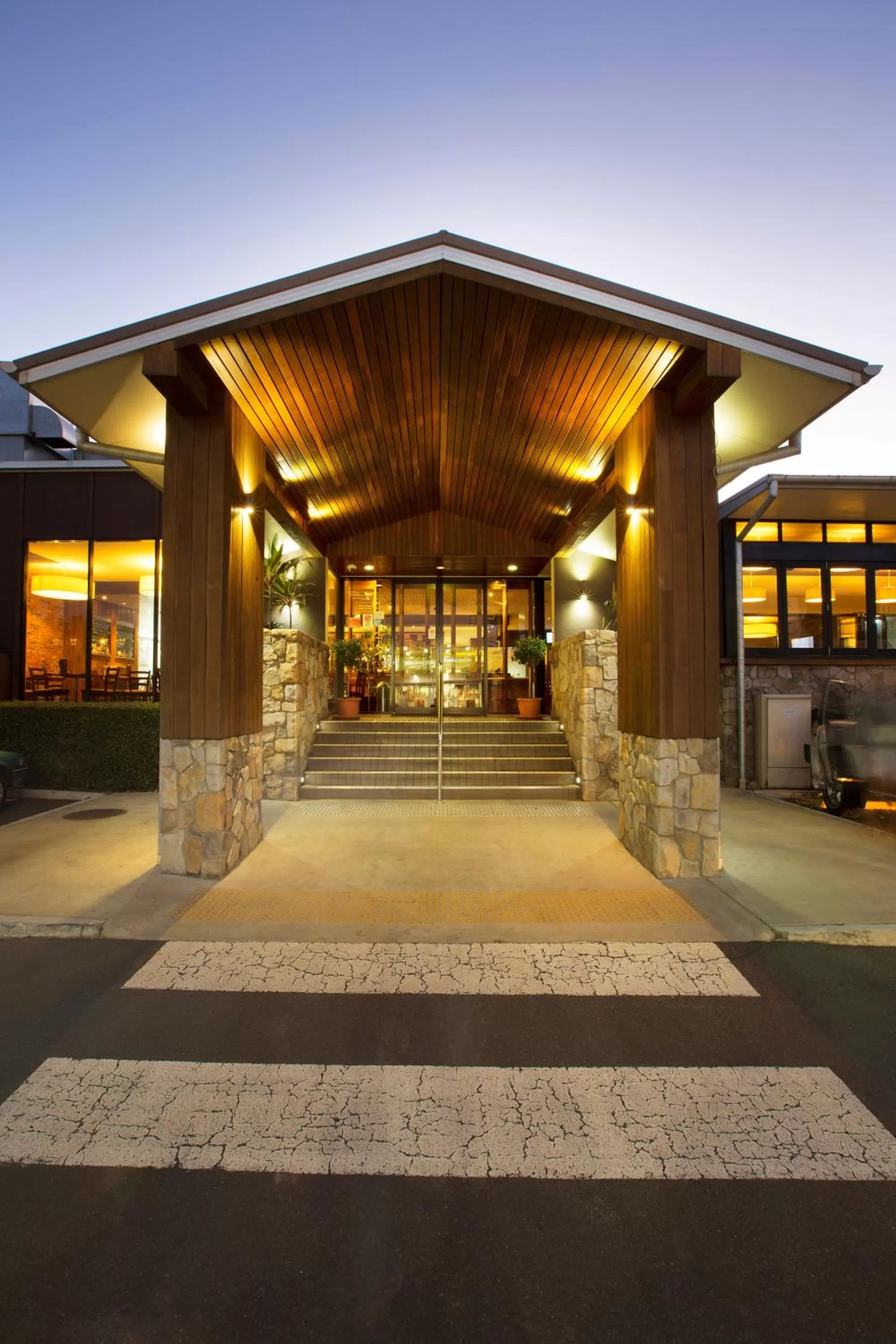 Facade/entrance in Nightcap at Federal Hotel Toowoomba