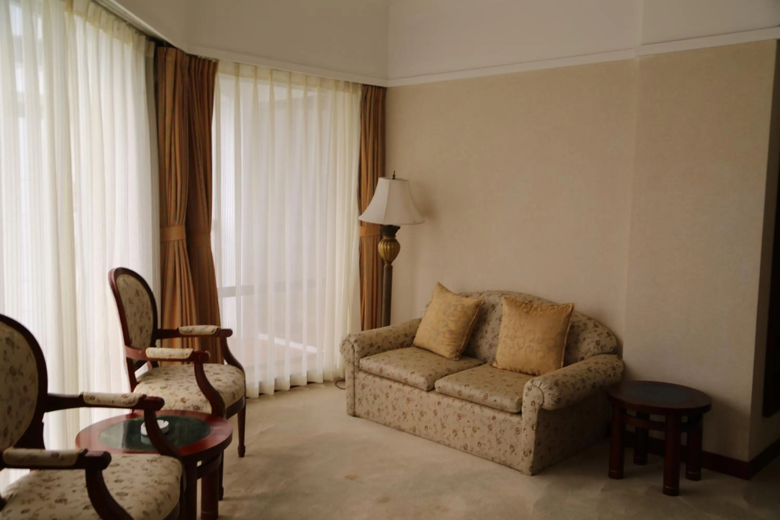 Decorative detail in Huiquan Dynasty Hotel Qingdao