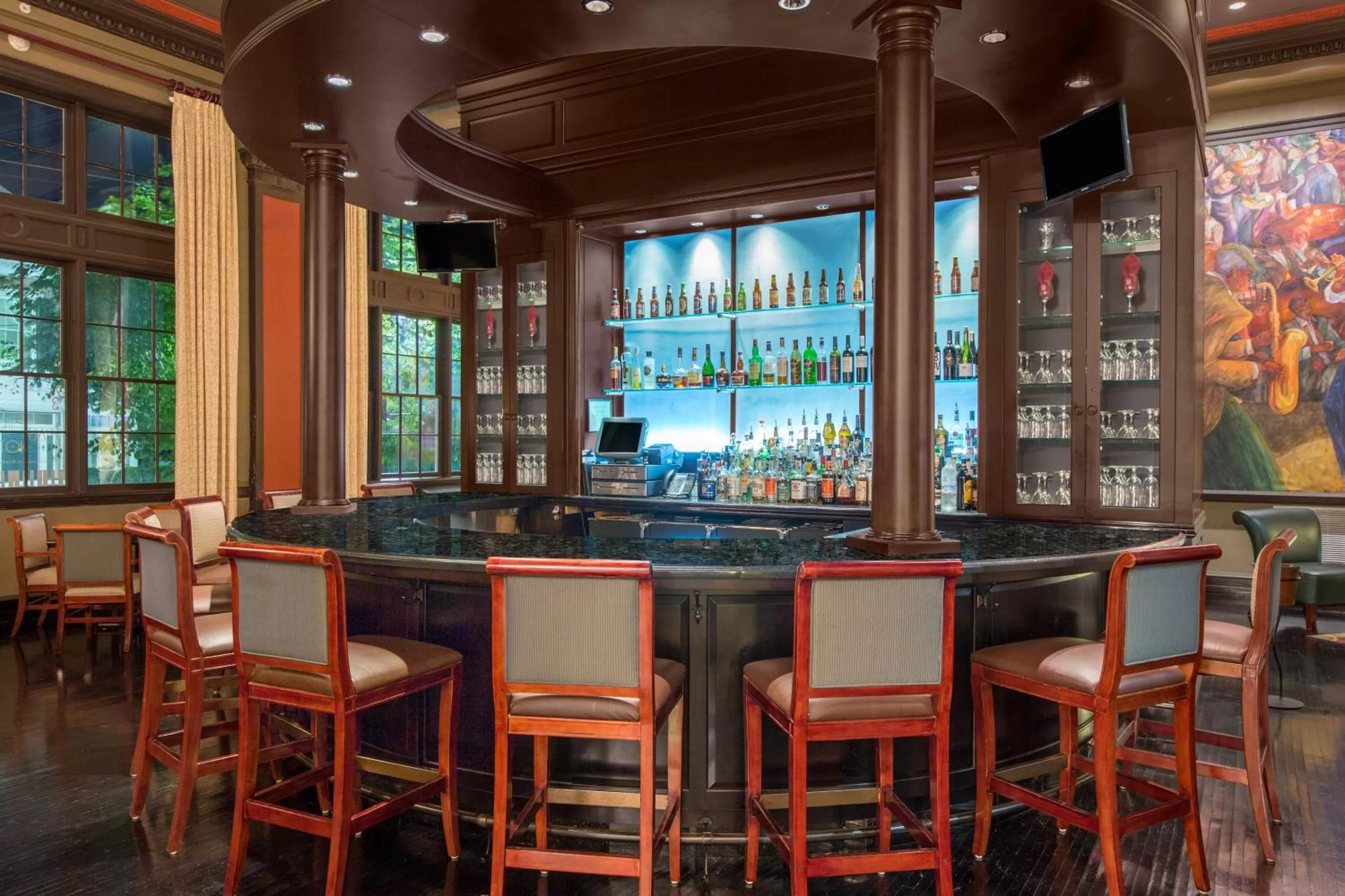 Lounge or bar in The George Washington - A Wyndham Grand Hotel