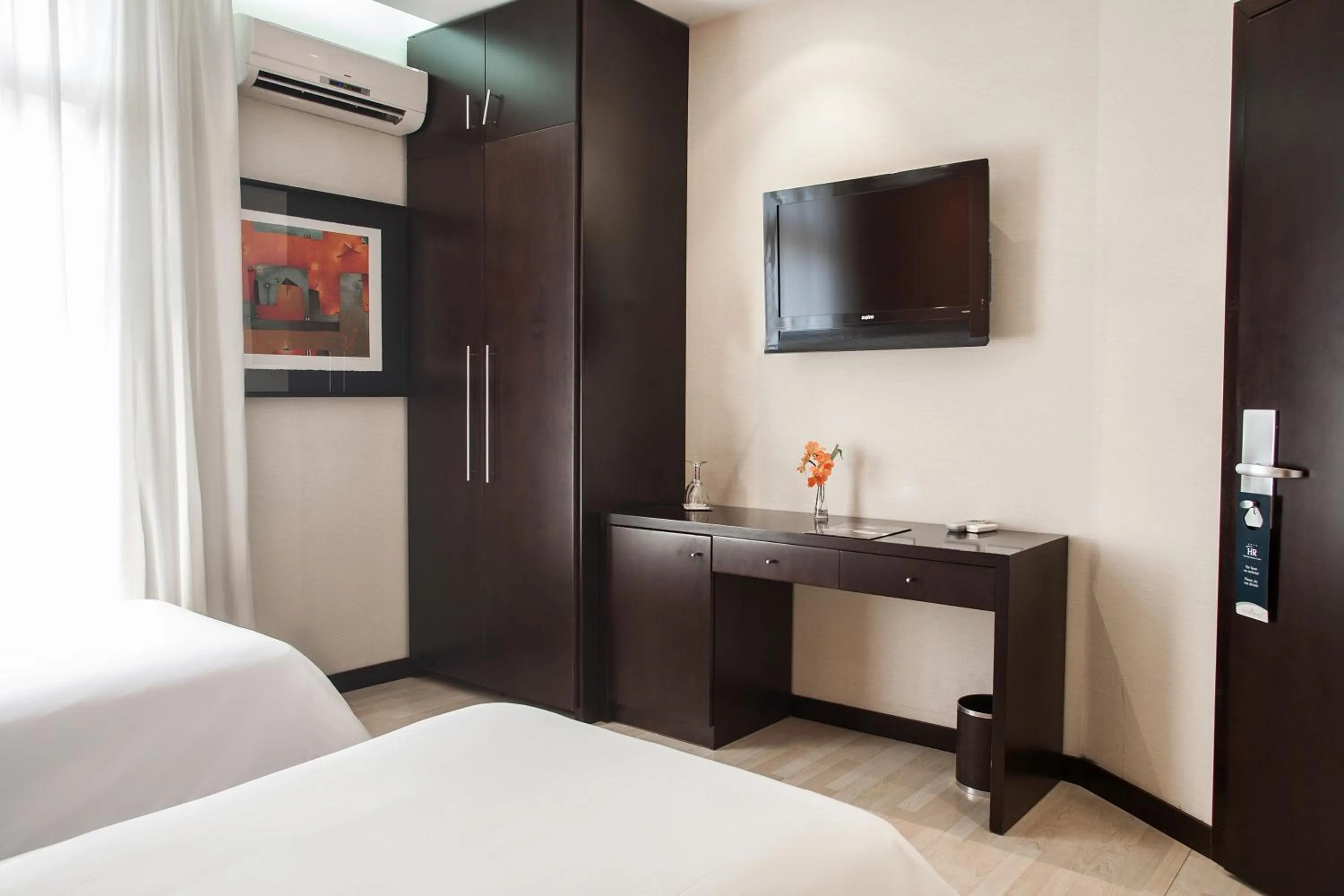 Decorative detail, Bed in HR Luxor Hotel Buenos Aires