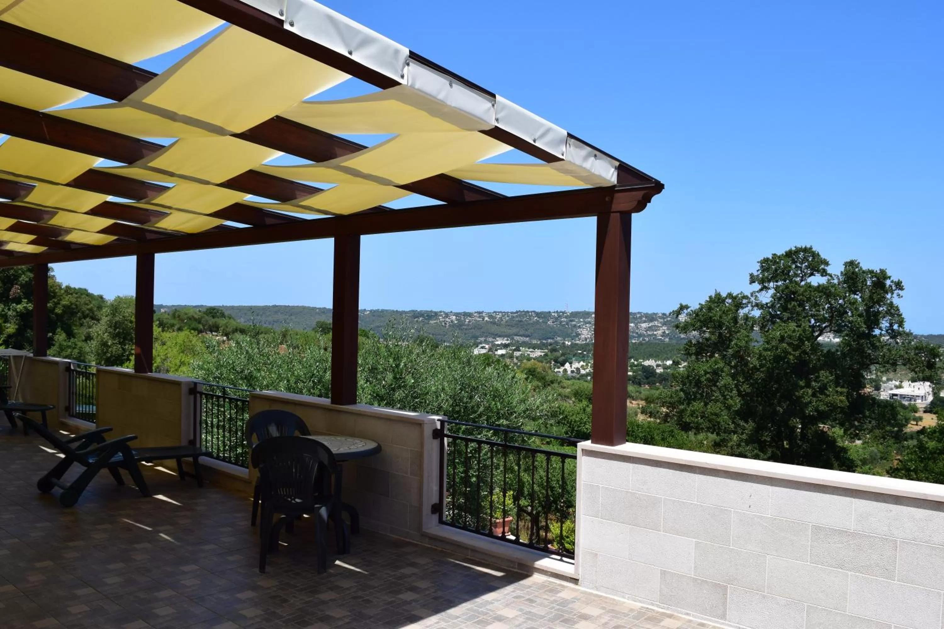 Balcony/Terrace in Bed & Breakfast La Collinetta
