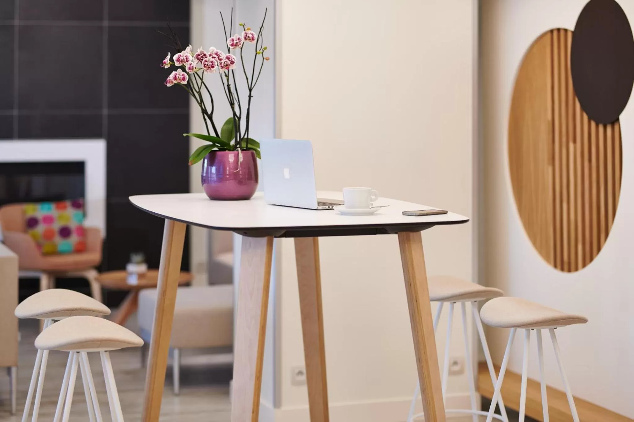 Seating area in Hôtel Le Bayonne