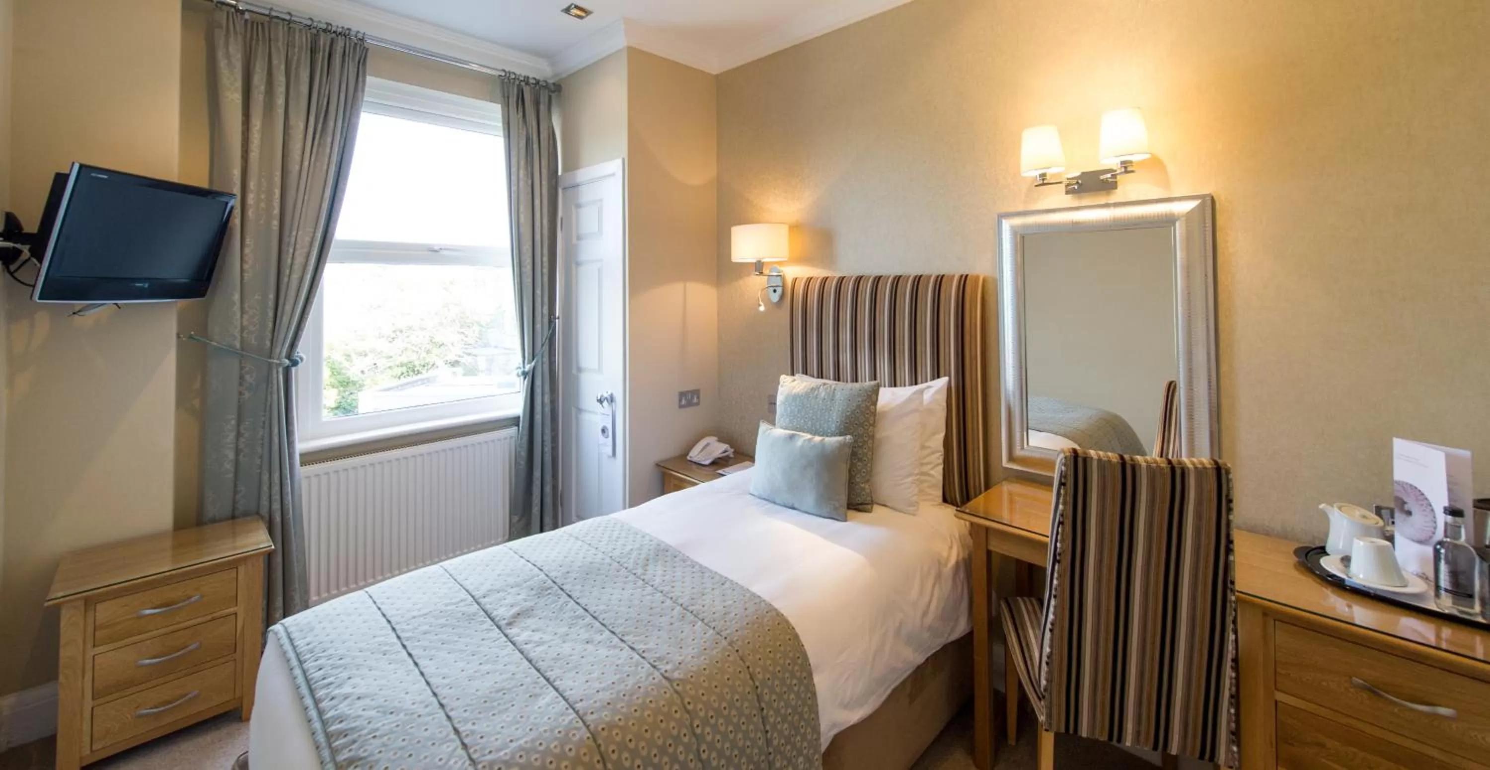 Photo of the whole room, Bed in The Carlyon Bay Hotel and Spa