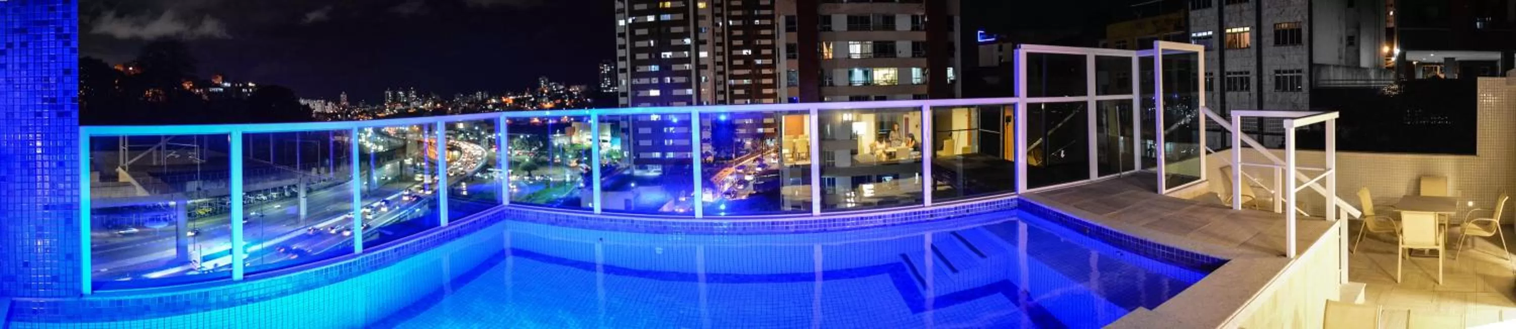 City view in Aquarena Hotel