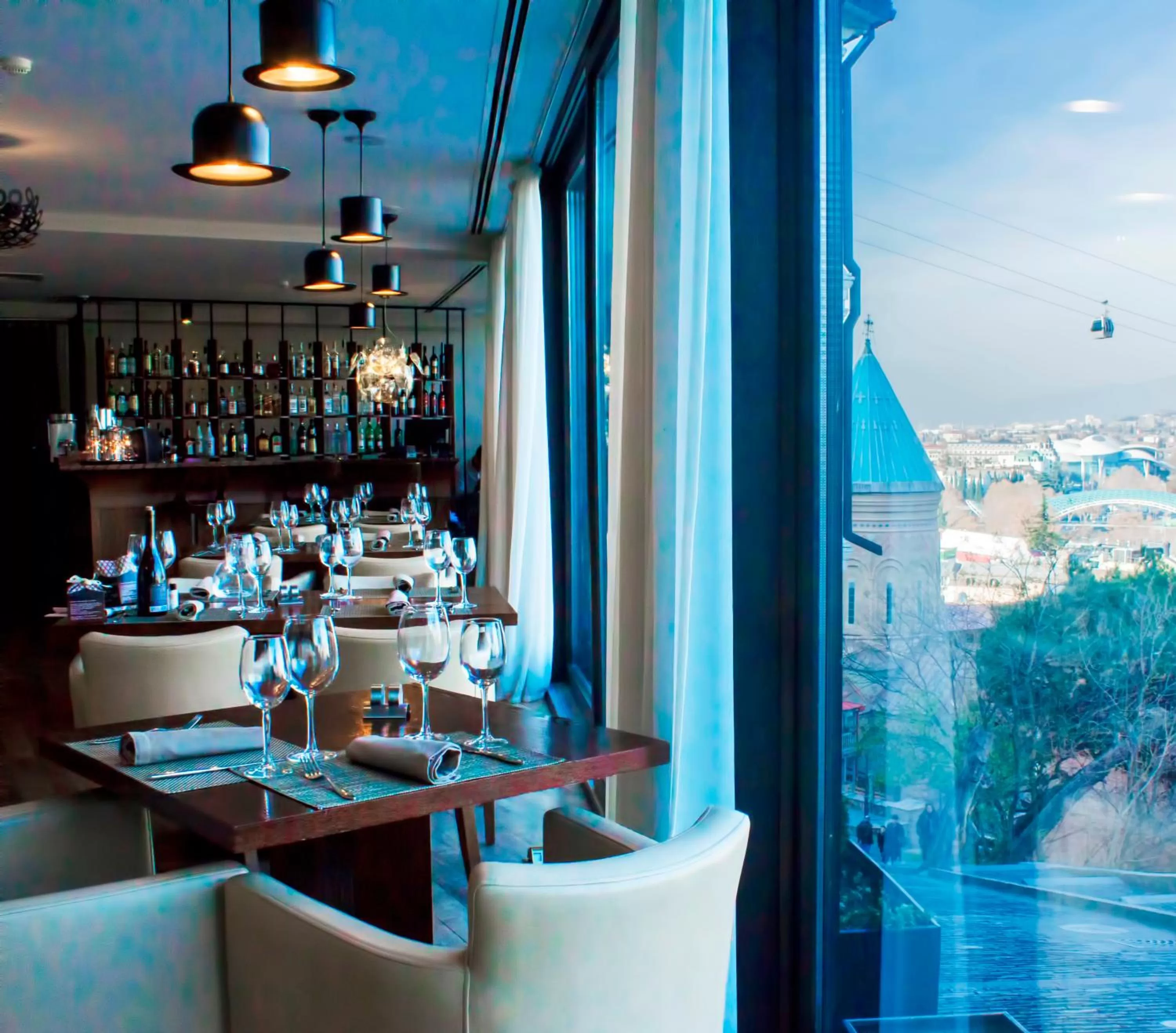Restaurant/places to eat in Citadel Narikala Hotel