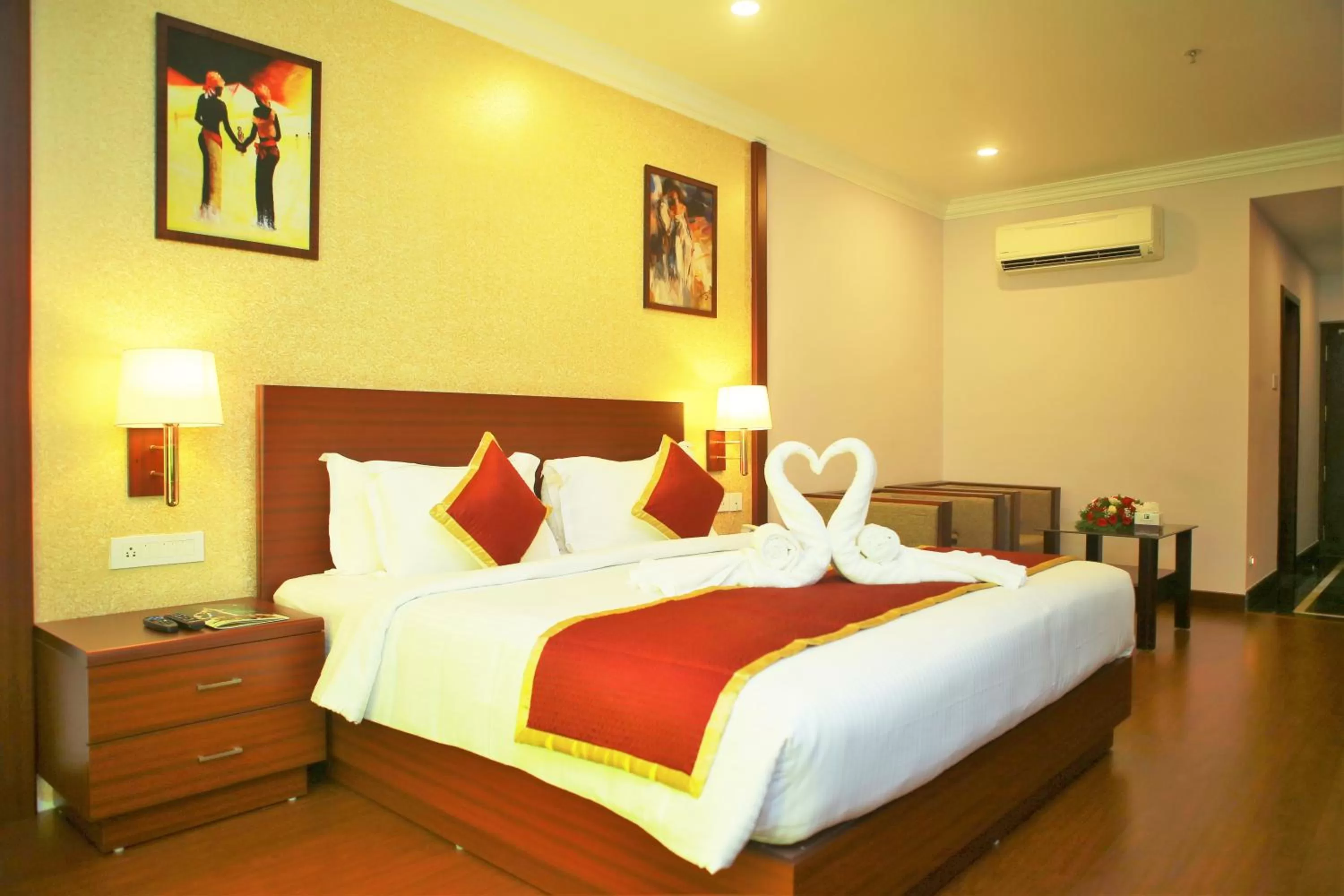 Bedroom, Bed in Seashore Residency