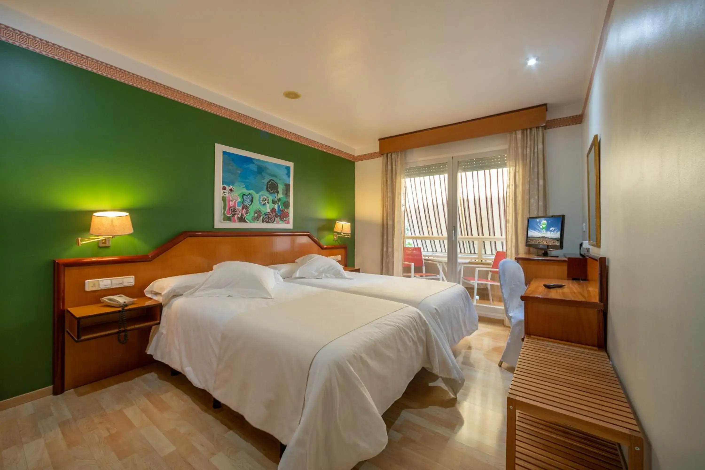 Twin Room with Terrace in Hotel Torrepalma Twin Room with Terrace in Hotel Torrepalma