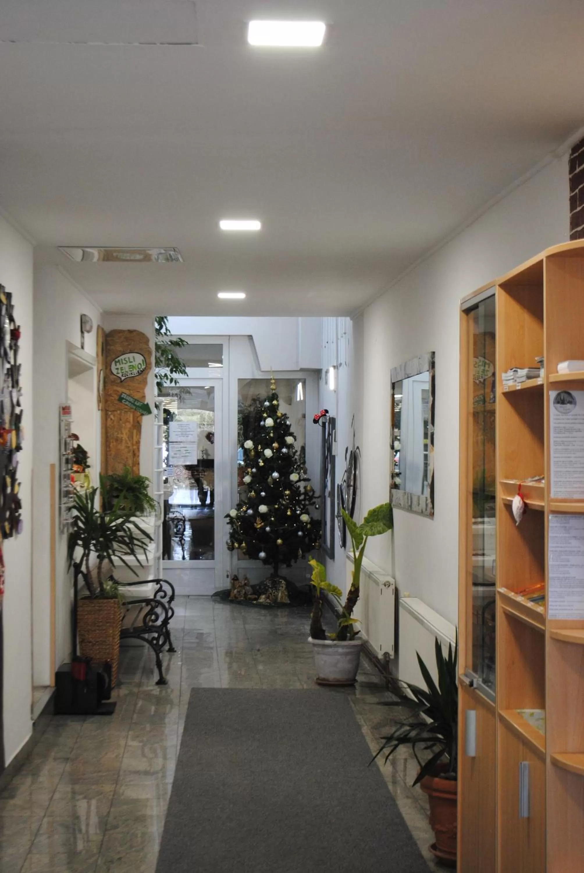 Decorative detail in Hotel Fala Zagreb