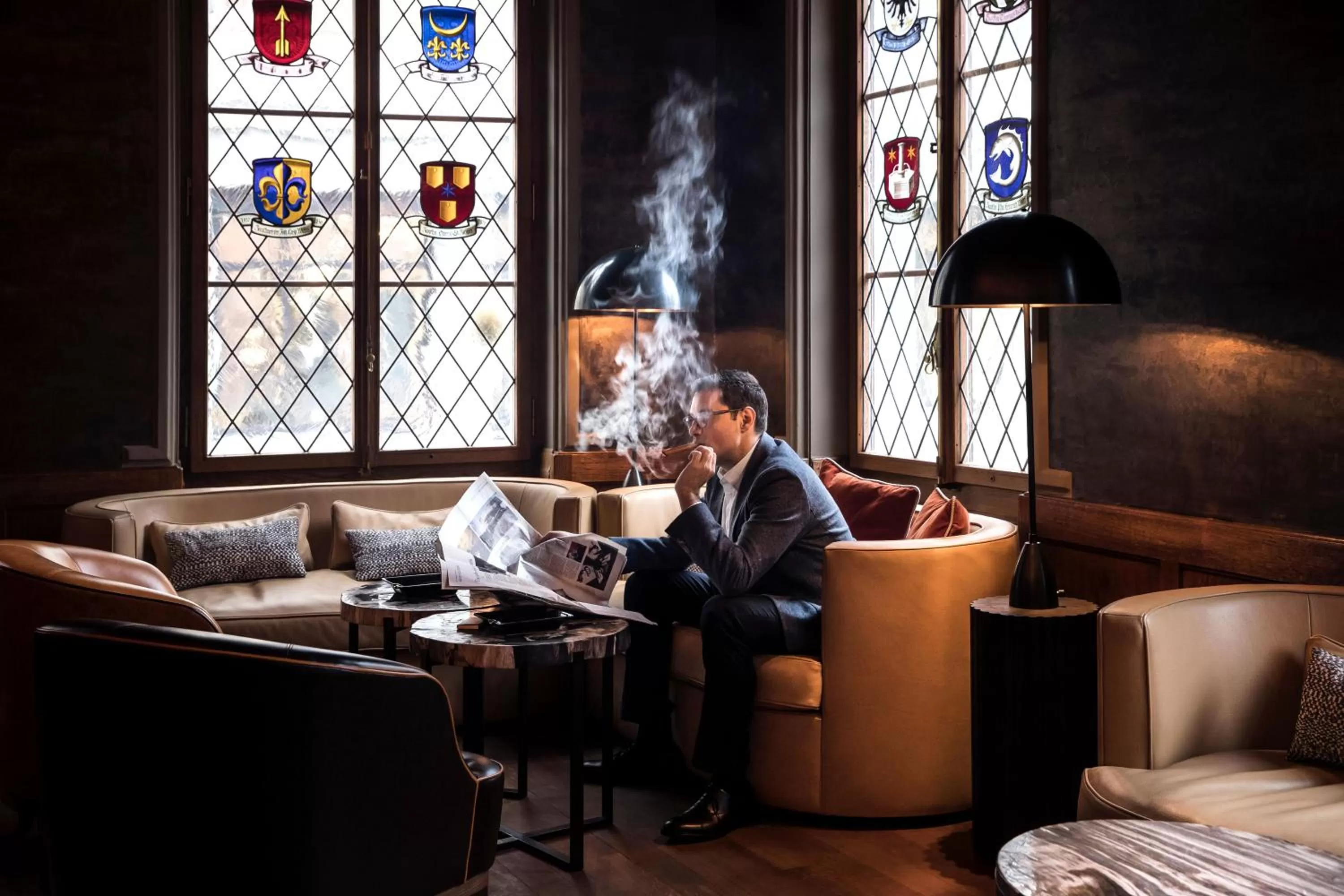 Lounge or bar in Storchen Zürich - Lifestyle Boutique Hotel