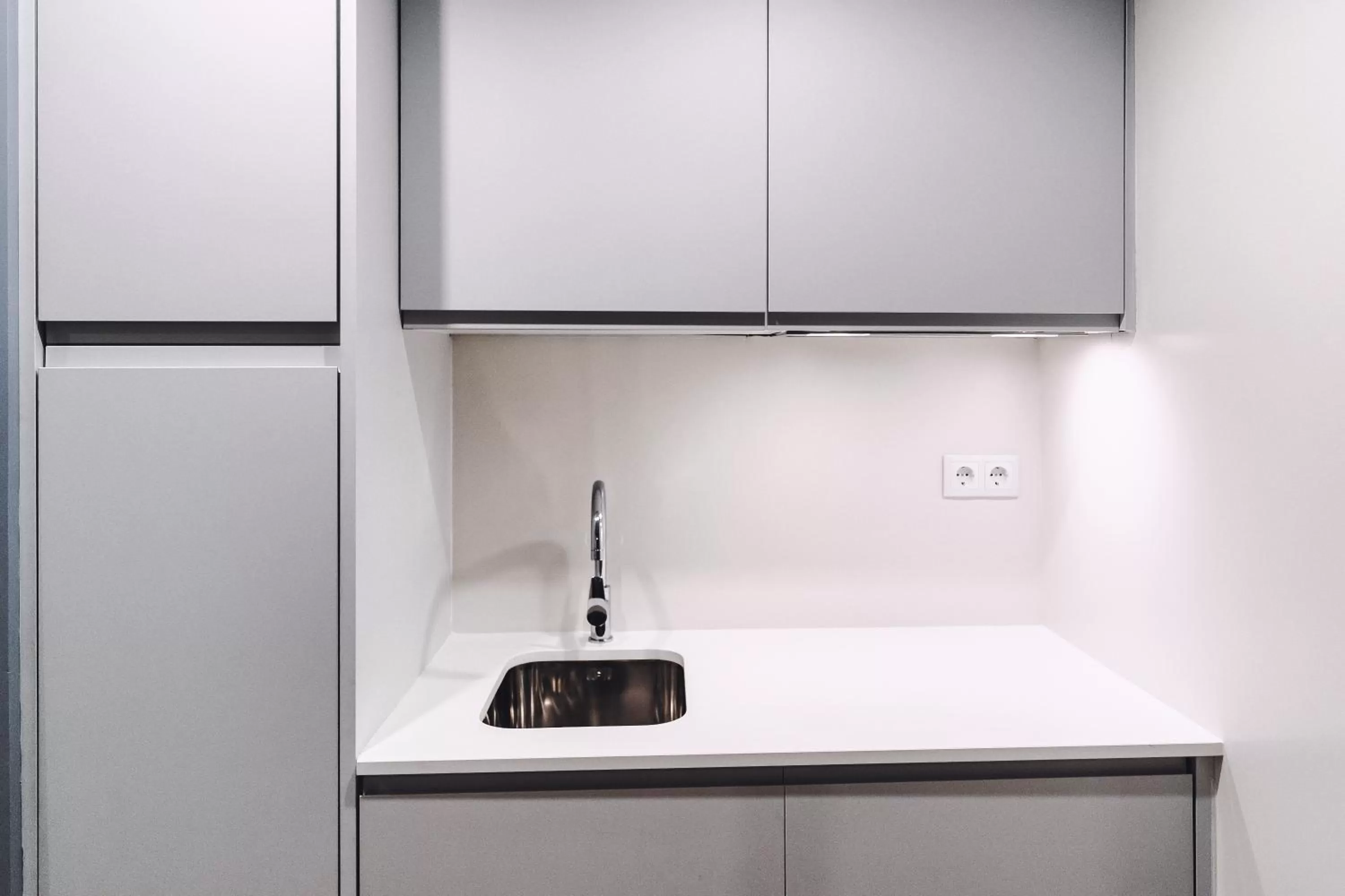 Kitchen or kitchenette in GBH Hotel-Apartamentos Estrella de Mar