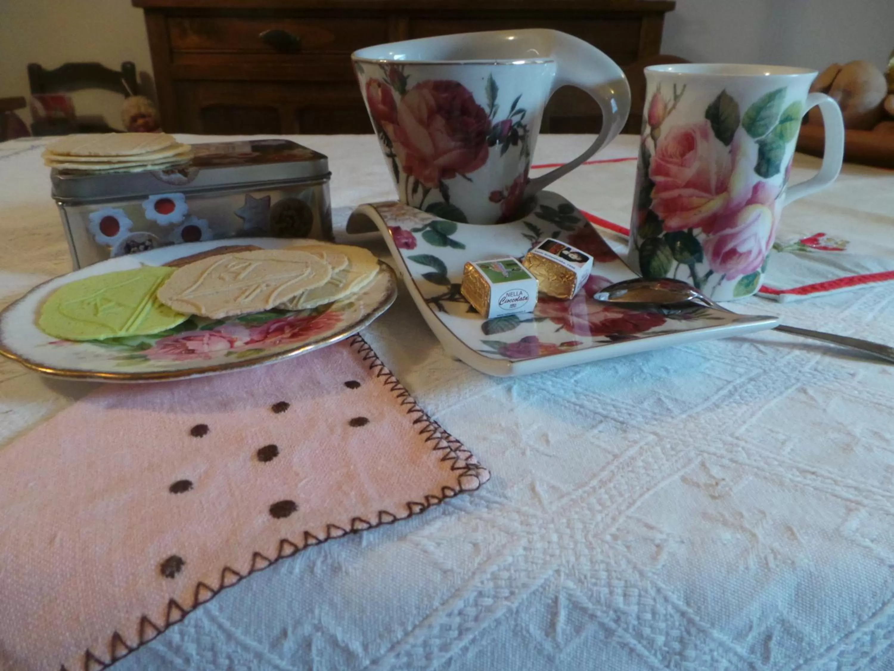 Dining area in B&B La Rampichina