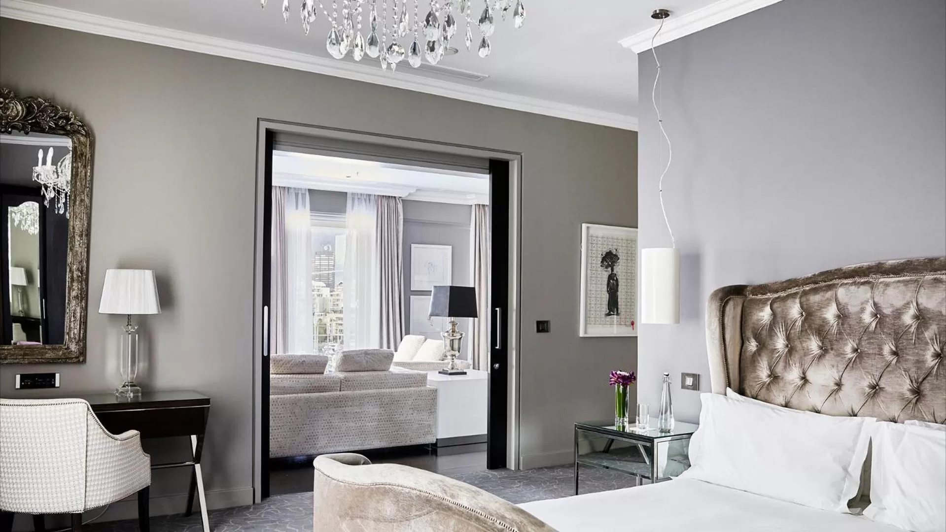 Bed in Queen Victoria Hotel by NEWMARK