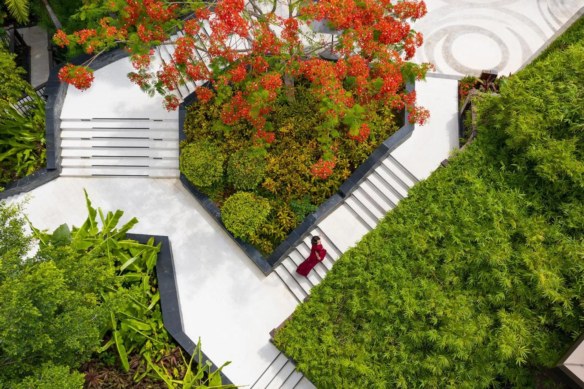 Garden view in Grand Hyatt Sanya Haitang Bay Resort and Spa