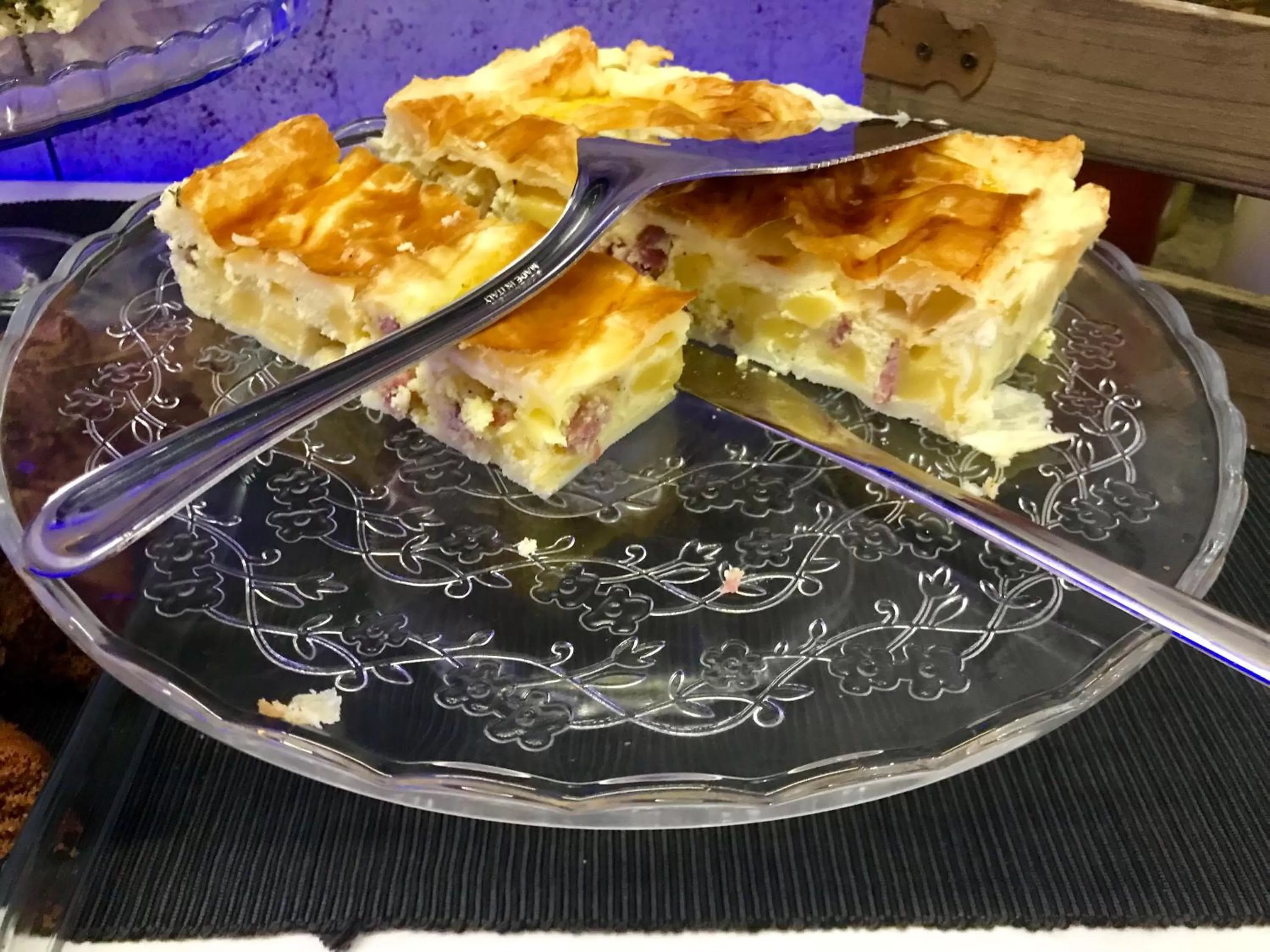 Food close-up in Bourbon House