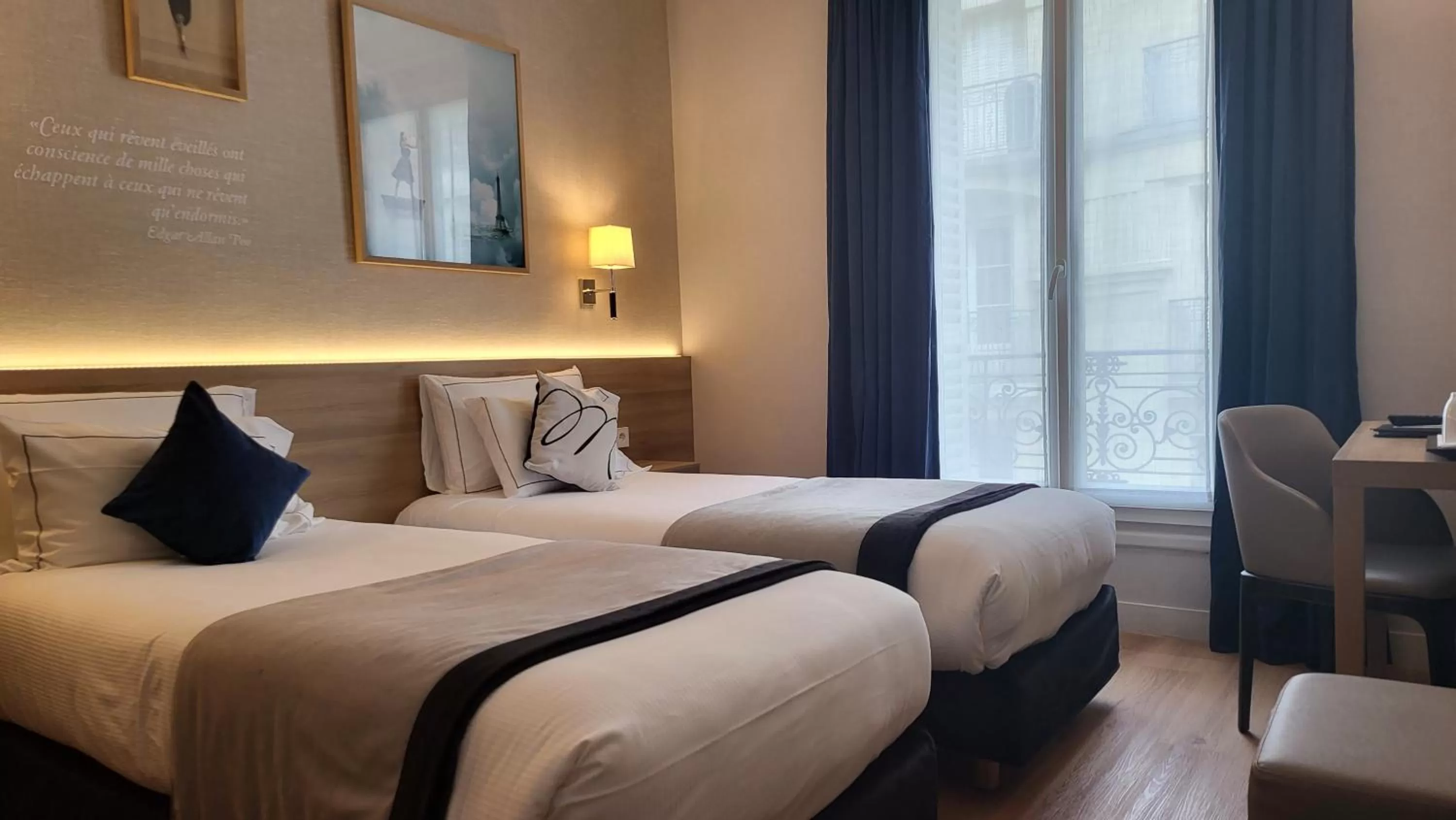 Photo of the whole room, Bed in Magda Champs Elysées