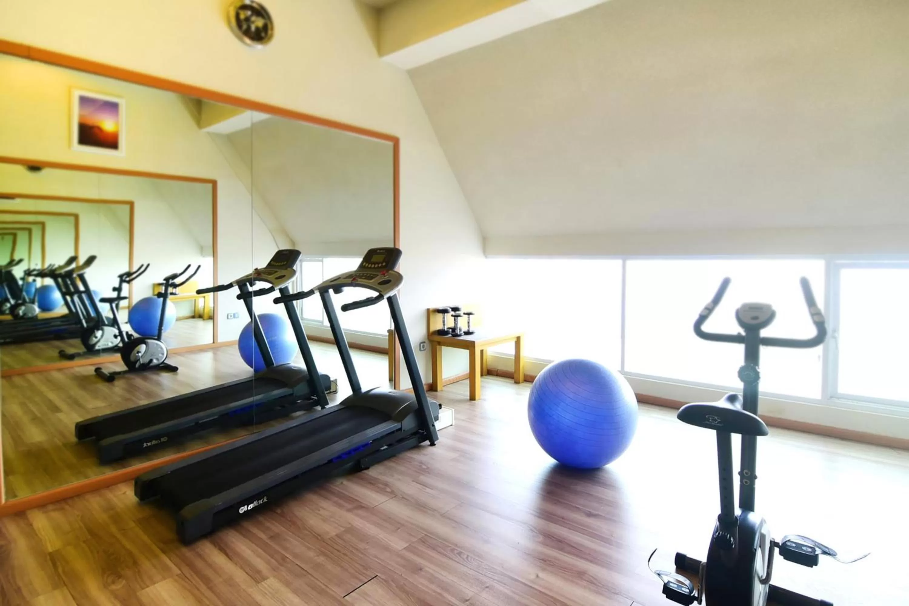 Fitness centre/facilities in Rhadana Hotel