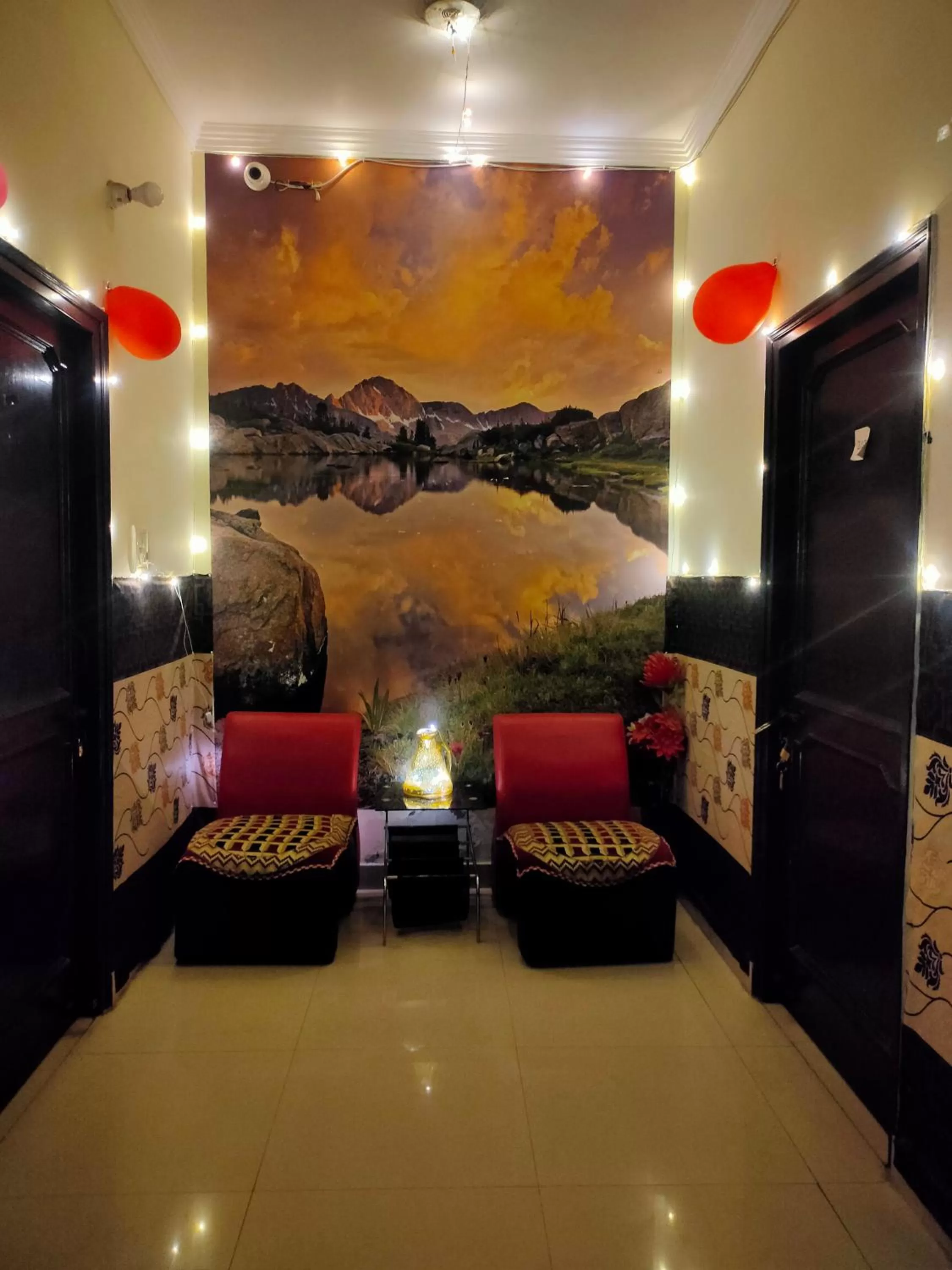 Seating area in New Chandigarh Holiday Home