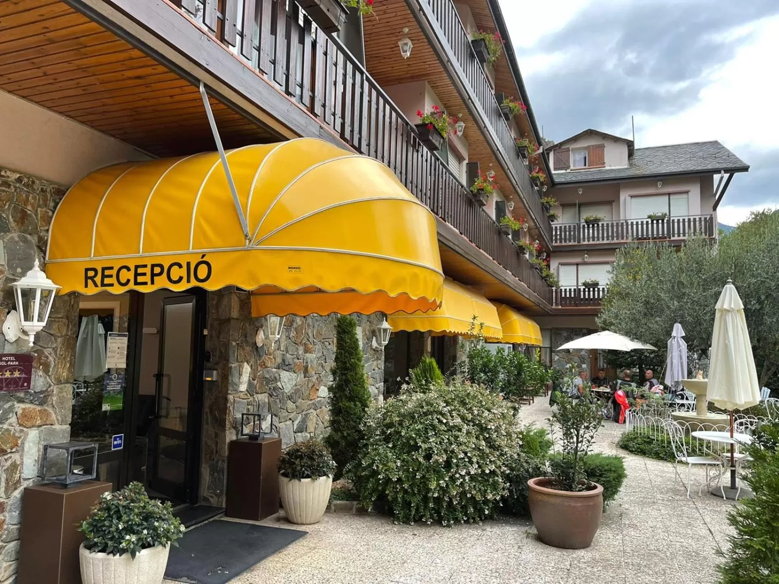 Lobby or reception in Hotel Sol-Park