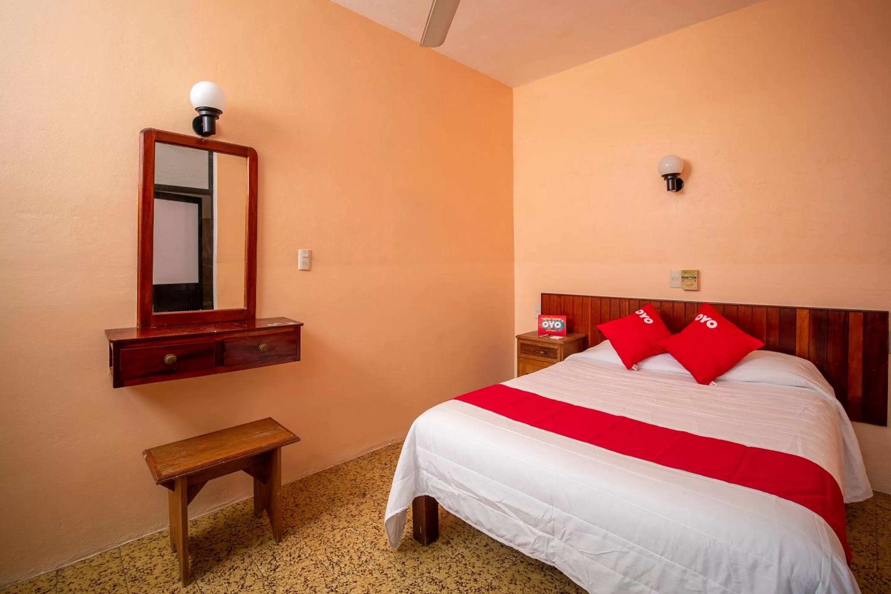 Bedroom in OYO Hotel Arena Surf, Puerto Escondido