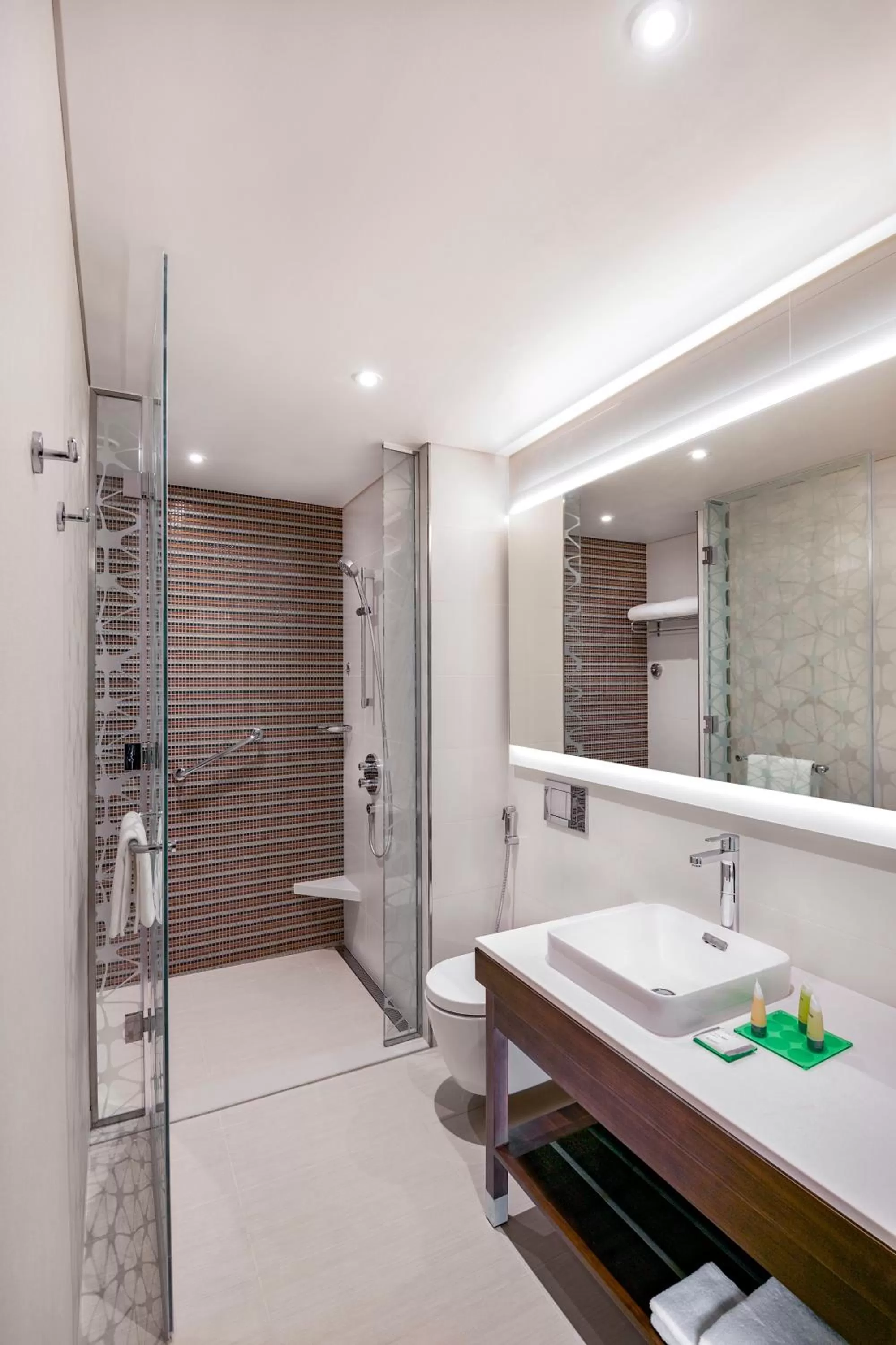 Shower in Hyatt Place Dubai Wasl District