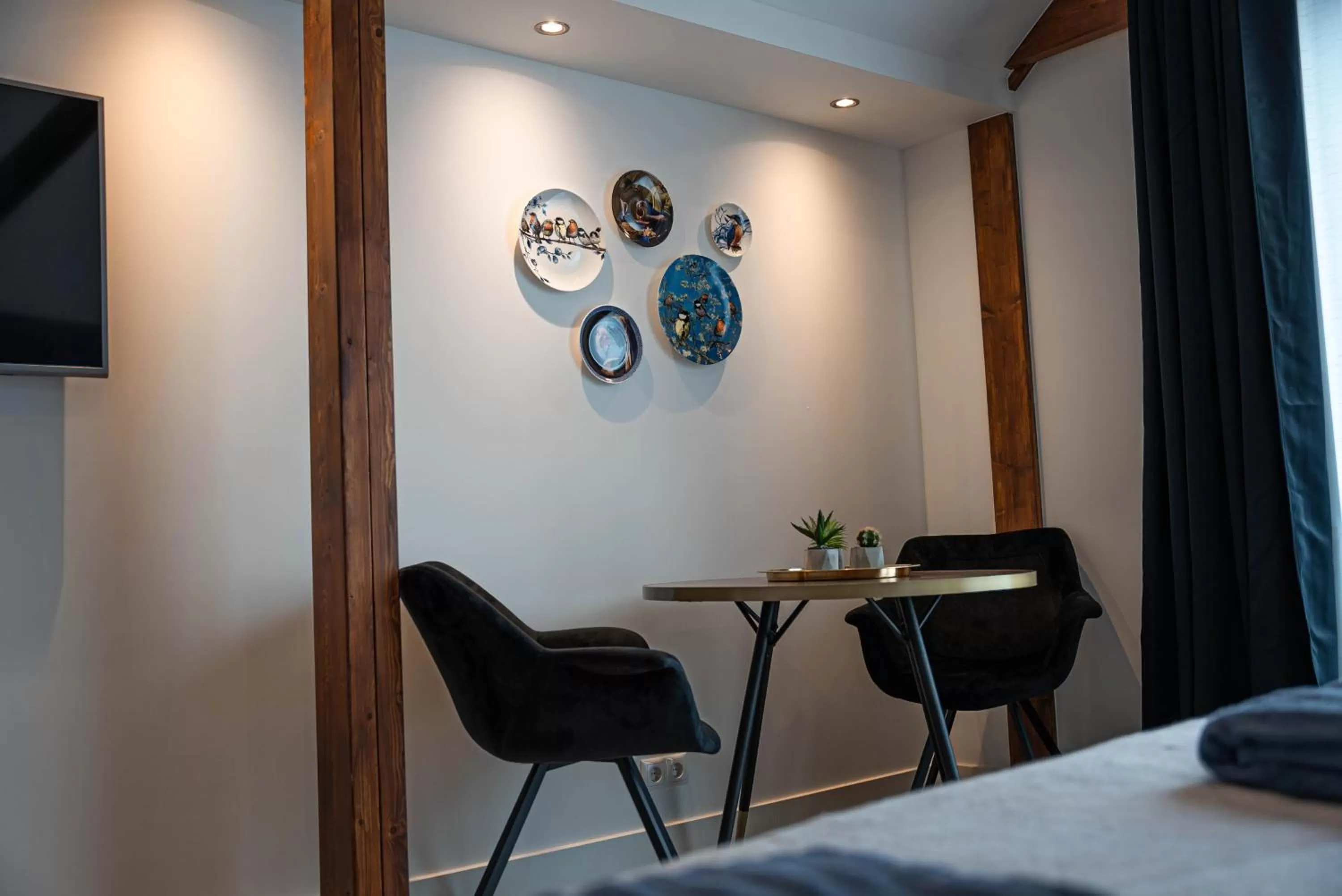 Bed in Familie Hotel & Apartments Alkmaar