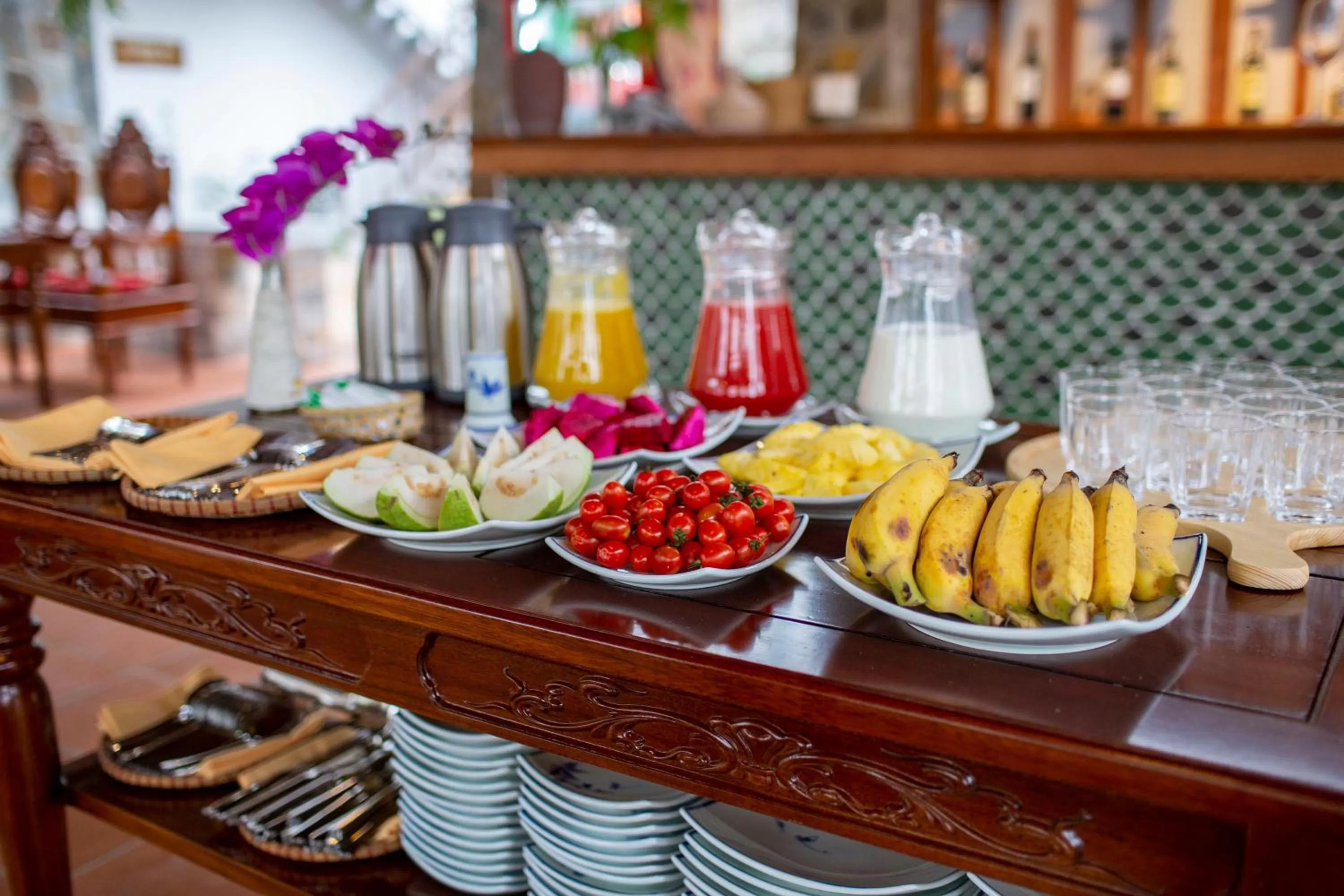 Breakfast in Bai Dinh Garden Resort & Spa