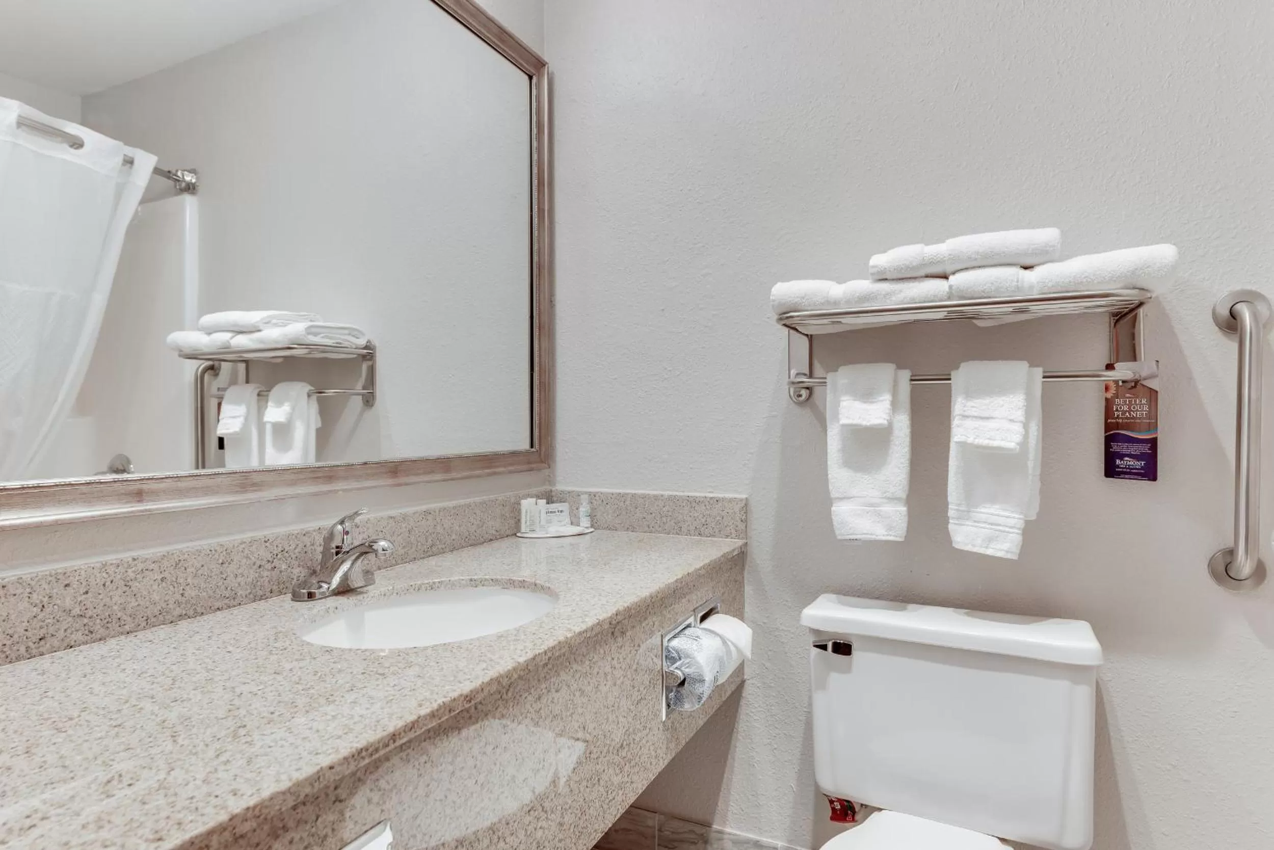 Shower in Baymont by Wyndham Salida