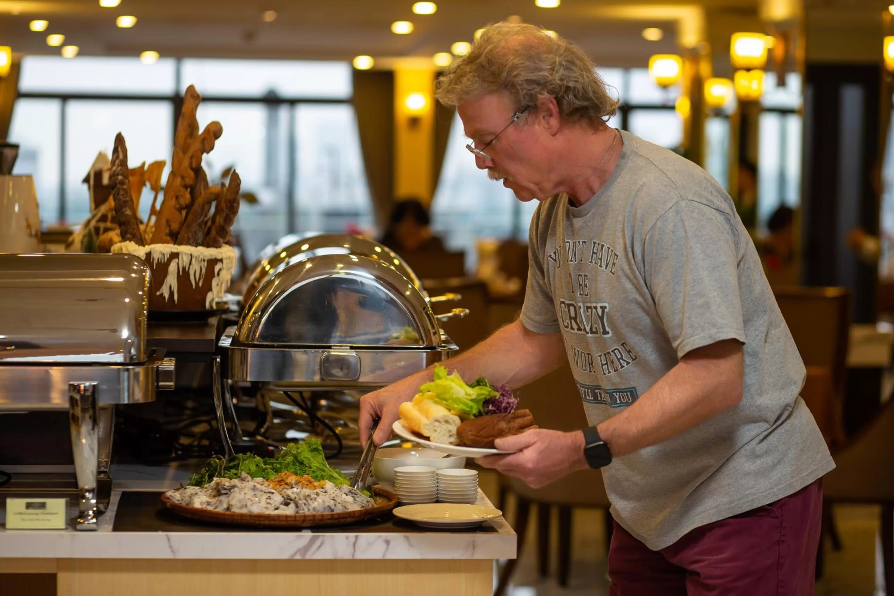 Breakfast in Rex Hanoi Hotel