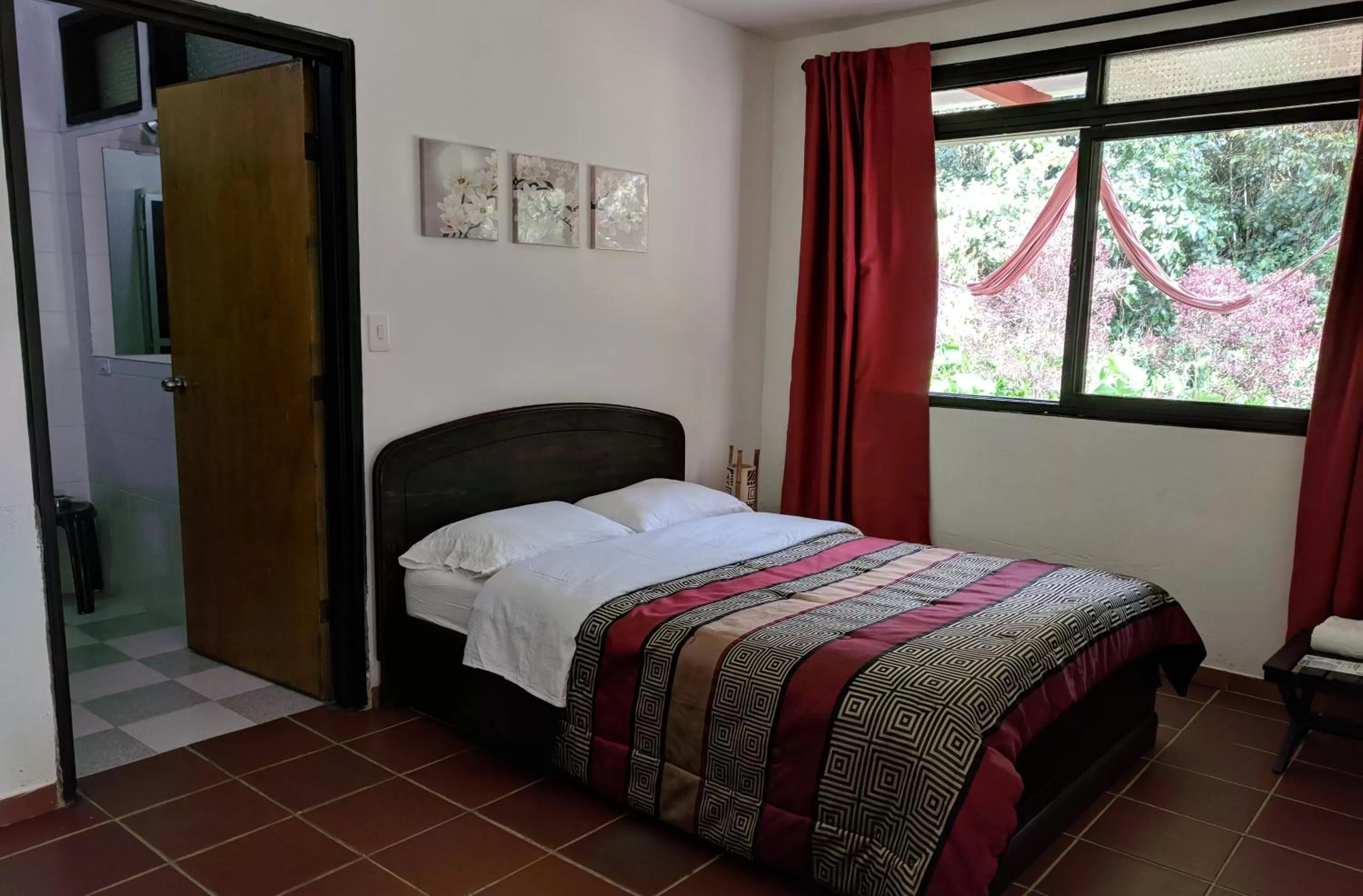 Bed in Hotel Huaka-yo