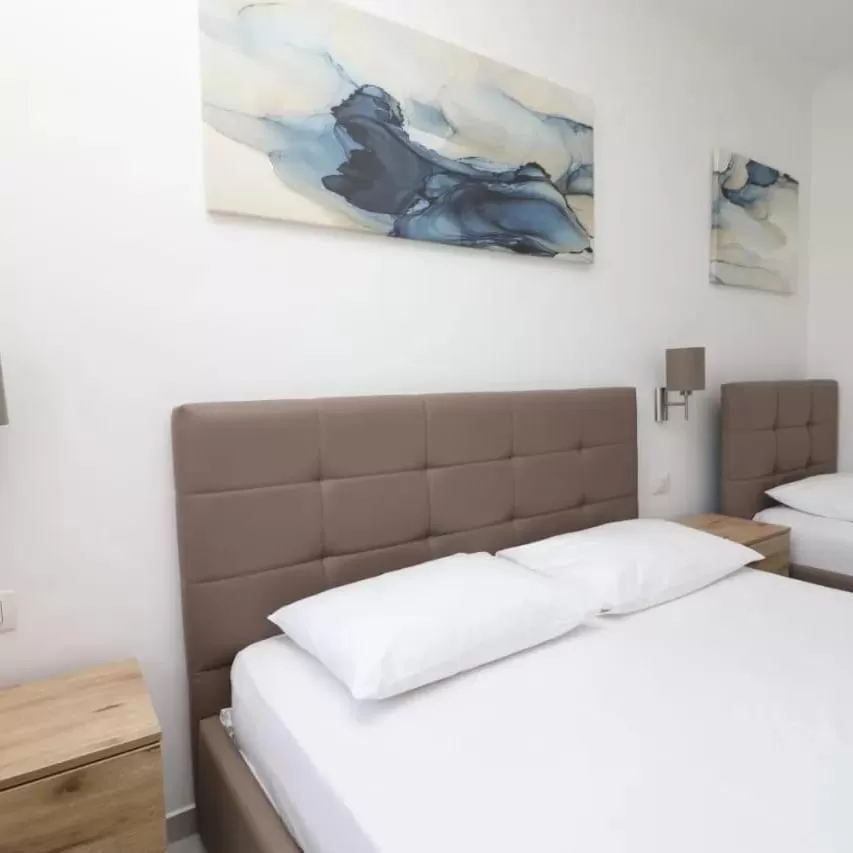 Bed in HOTEL KRISTAL