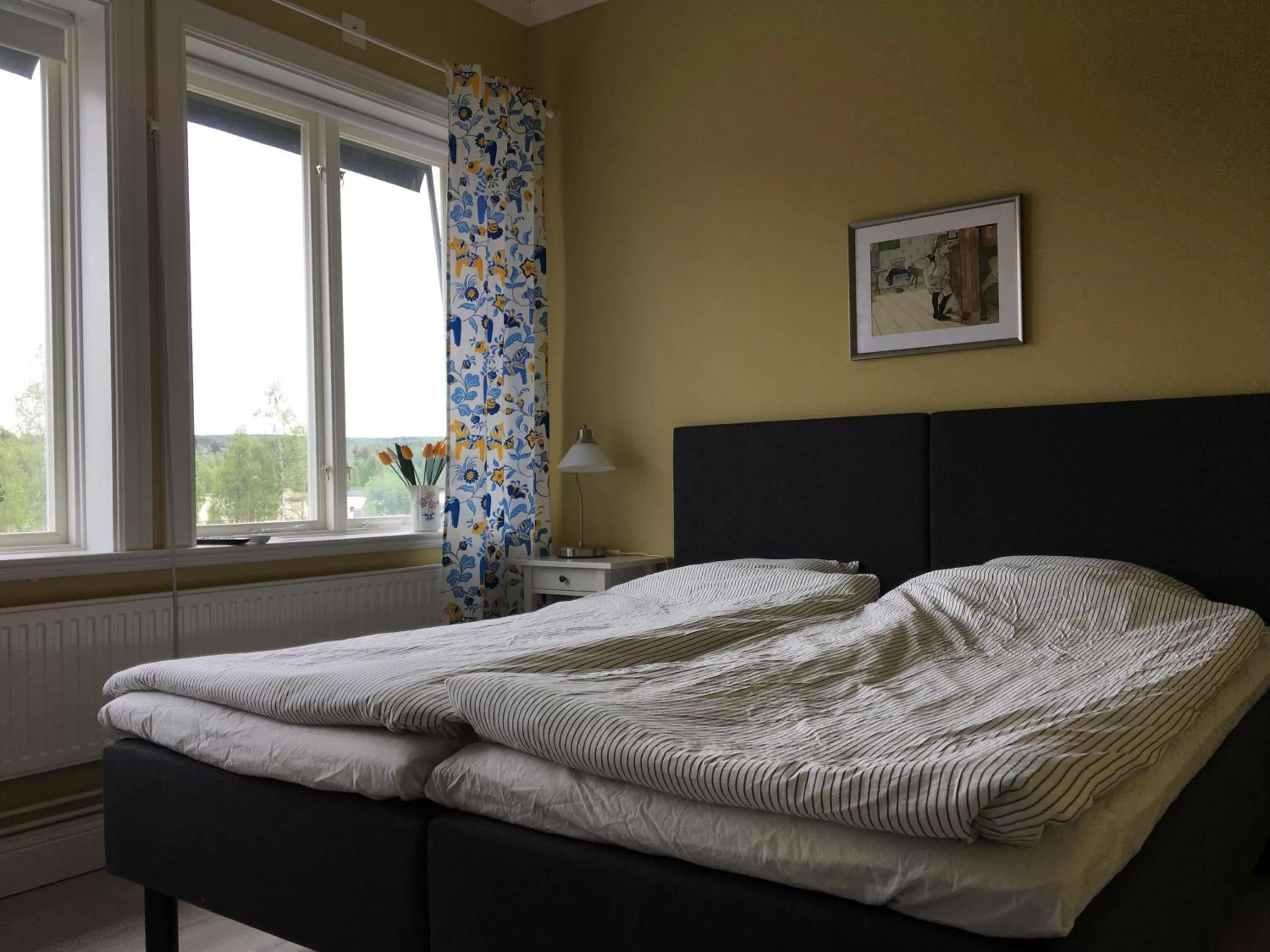 Bedroom, Bed in Orsa Station Bed and Breakfast