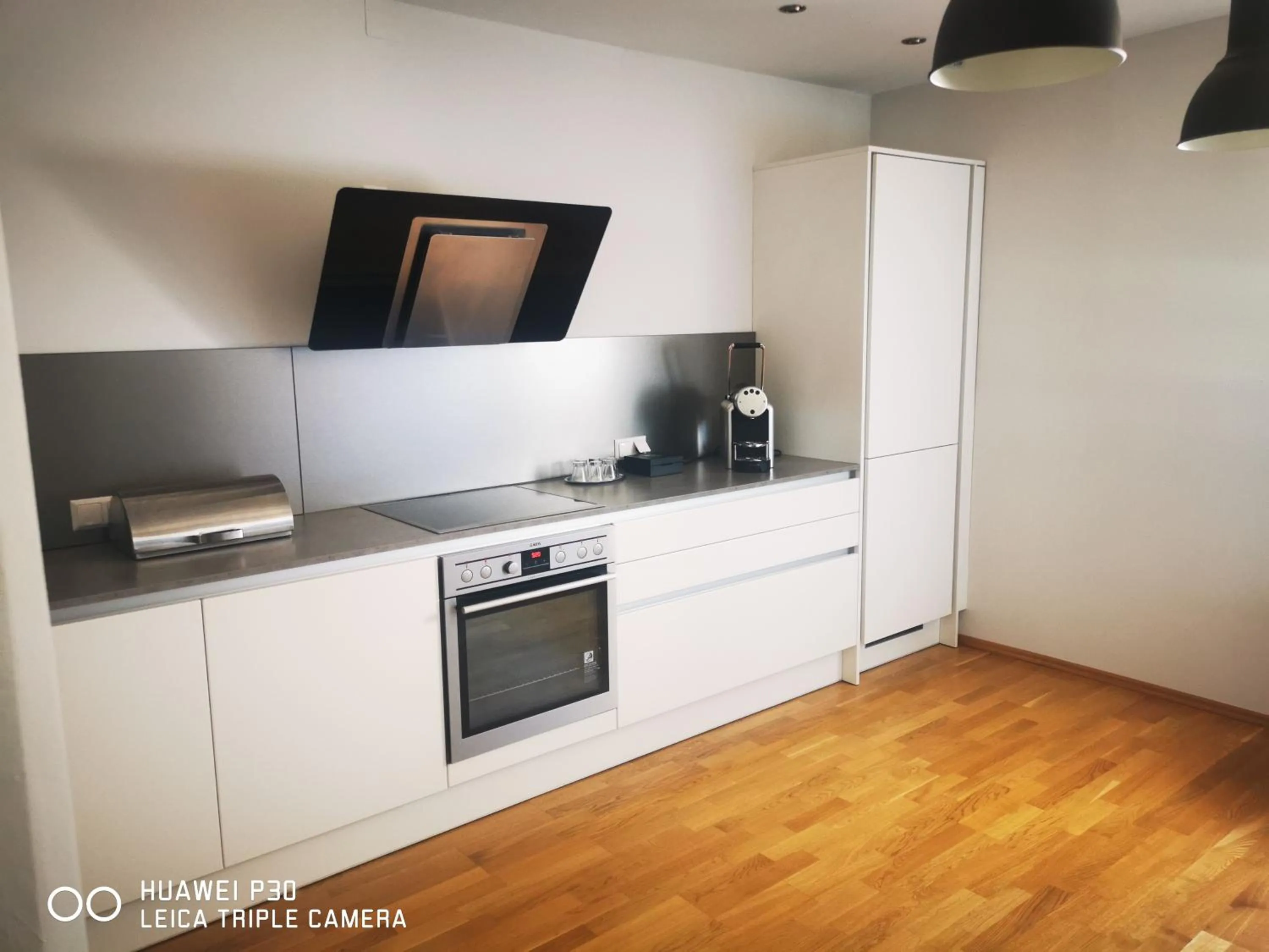 Kitchen or kitchenette in Hotel Dermuth Klagenfurt