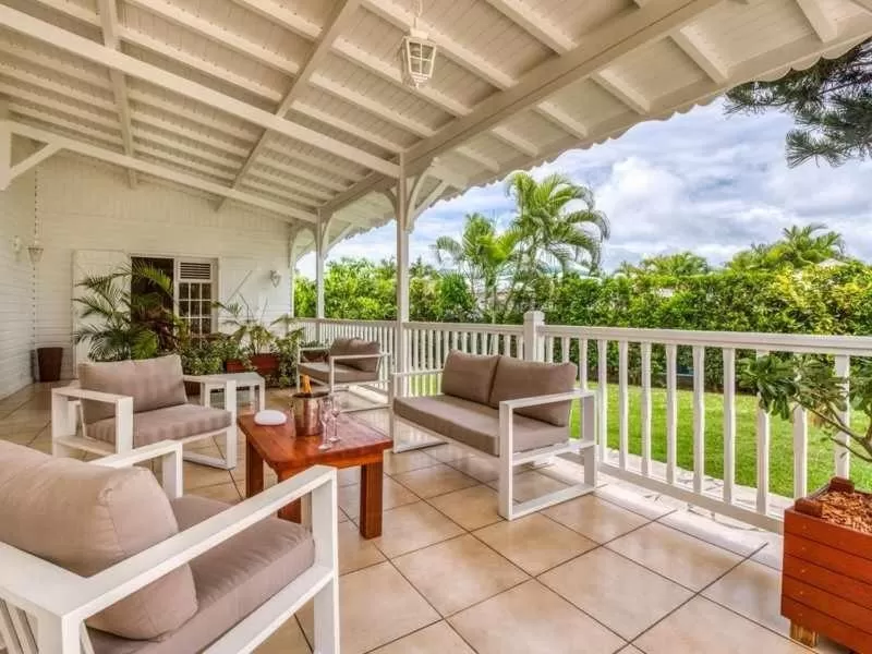 Garden in Chambres d'hôtes et villas chez Flo