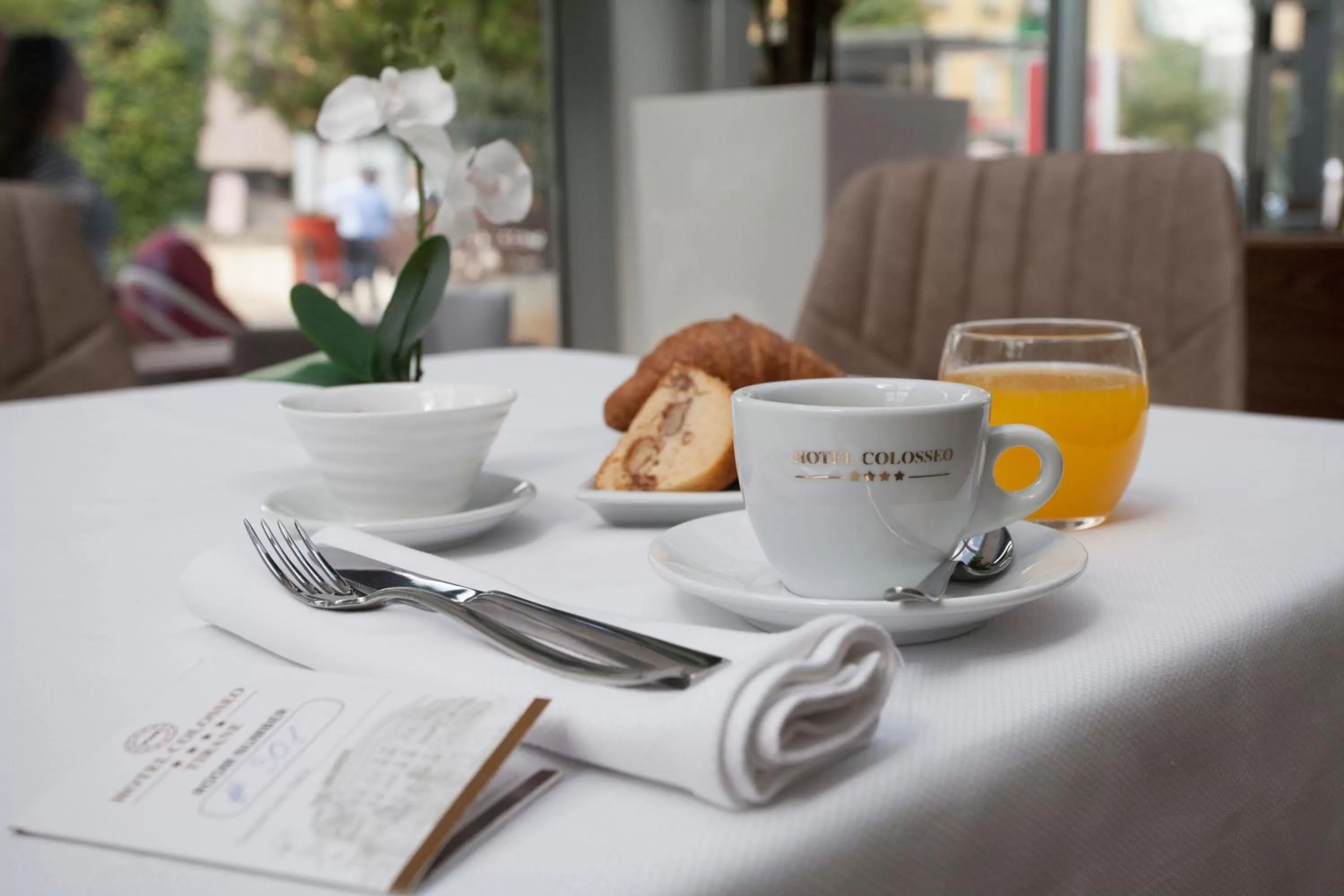 Buffet breakfast in Hotel Colosseo Tirana