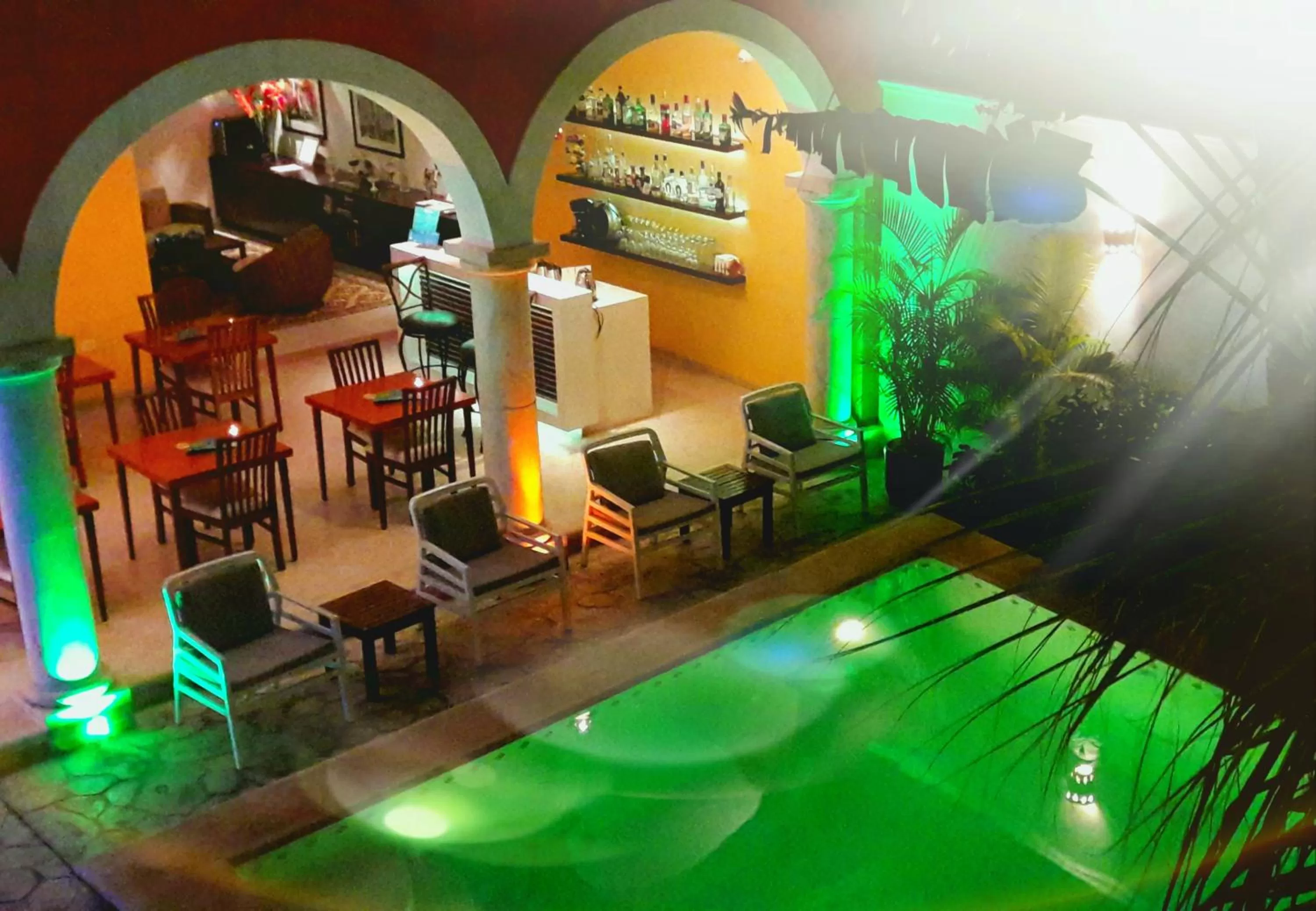 Patio in Merida Santiago Hotel Boutique