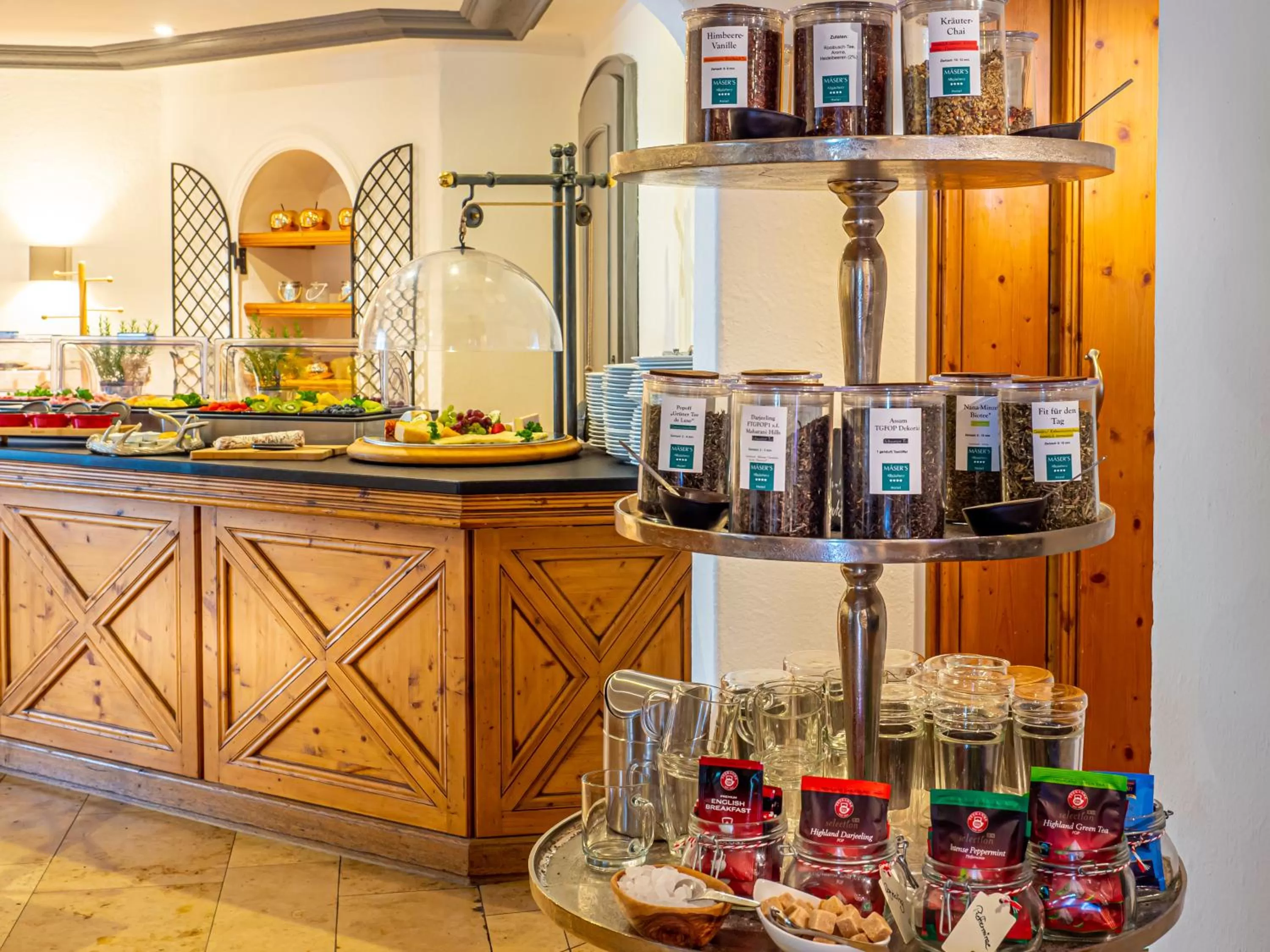Buffet breakfast in Mäsers Allgäuherz