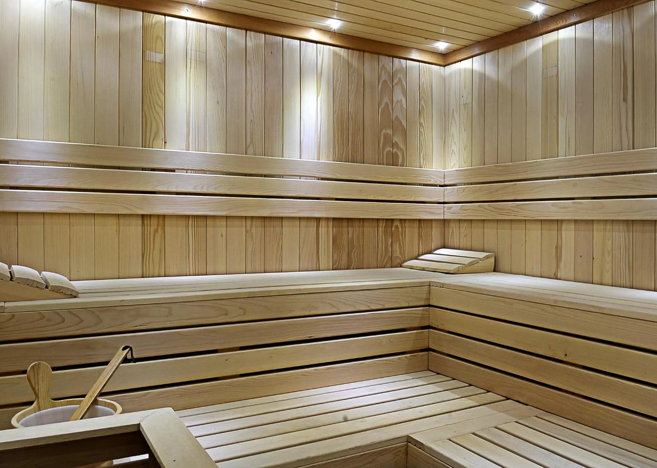 Sauna in S Club Resort Hotel Aqua Park and Spa