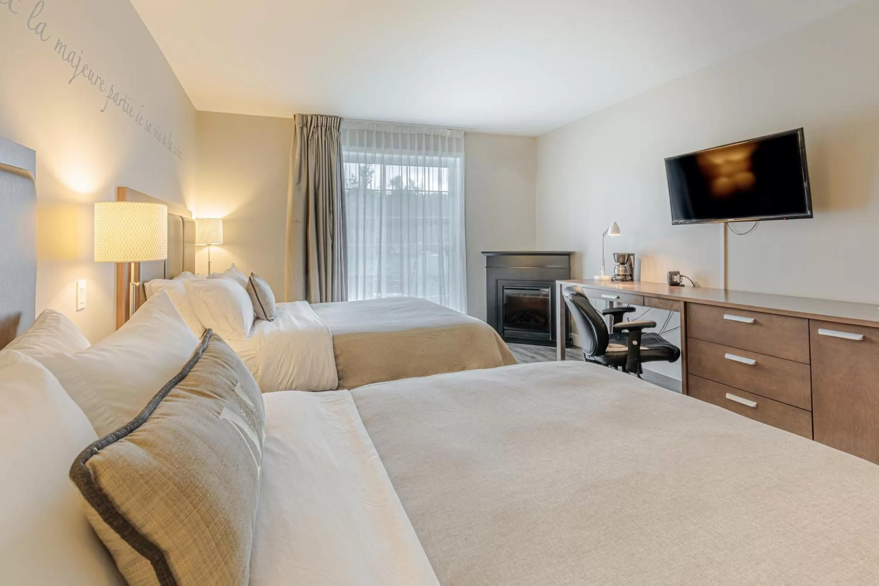 Bed in Hotel Montfort