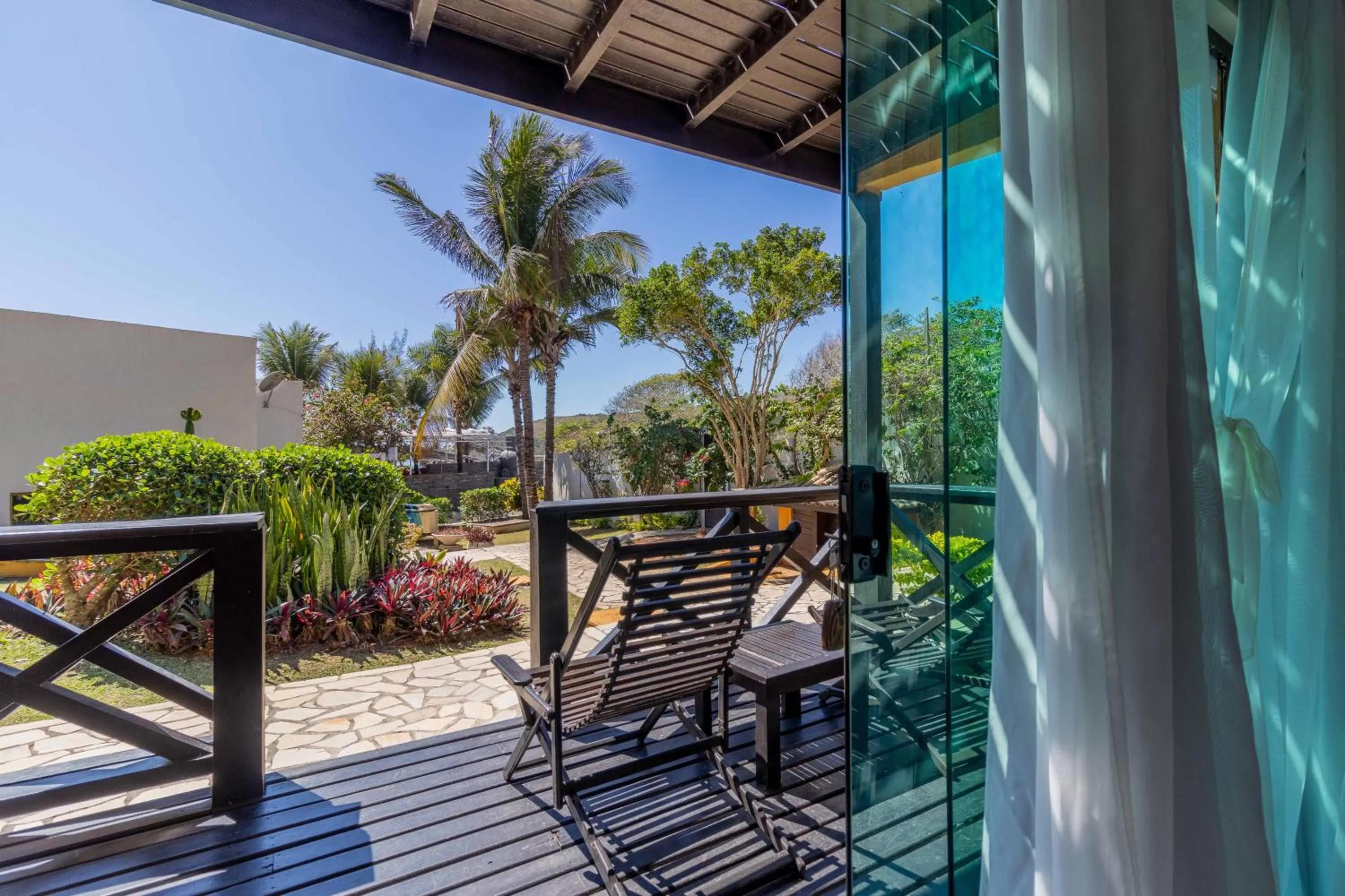 Balcony/Terrace in Hotel Pousada Brava Club