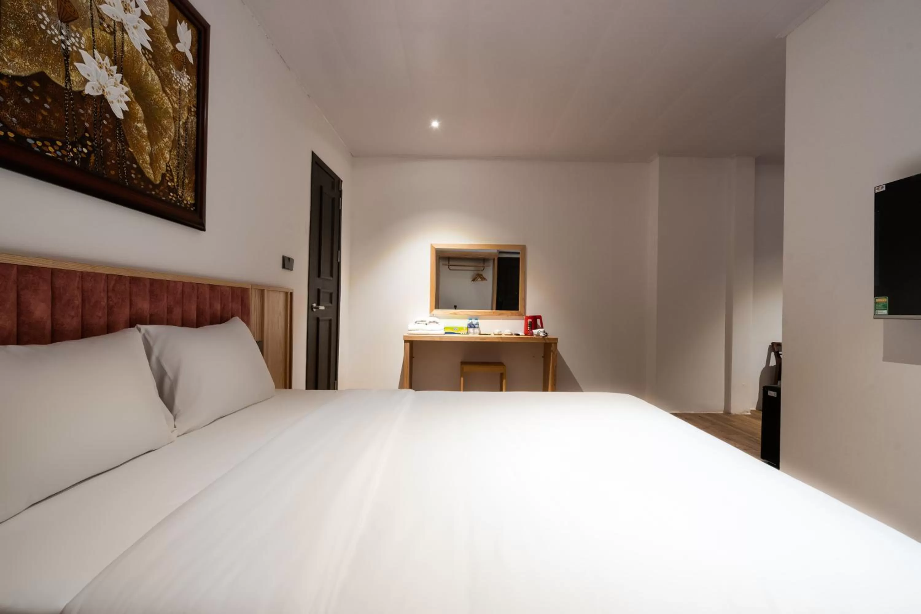 Bed in Haven Hut Hotel